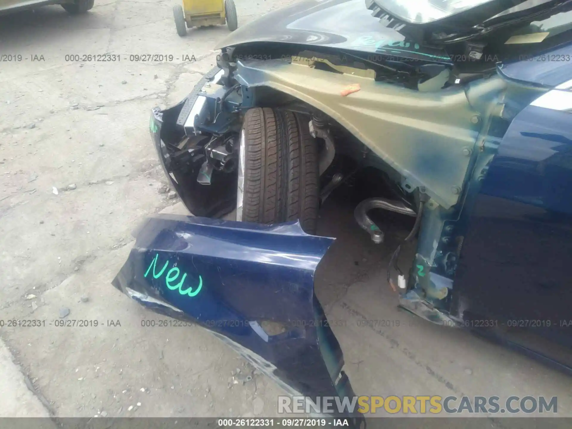 6 Photograph of a damaged car 5YJ3E1EA0KF302575 TESLA MODEL 3 2019