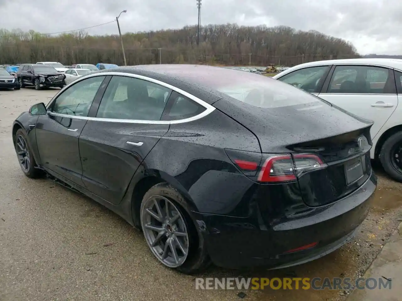 9 Photograph of a damaged car 5YJ3E1EA0KF306383 TESLA MODEL 3 2019