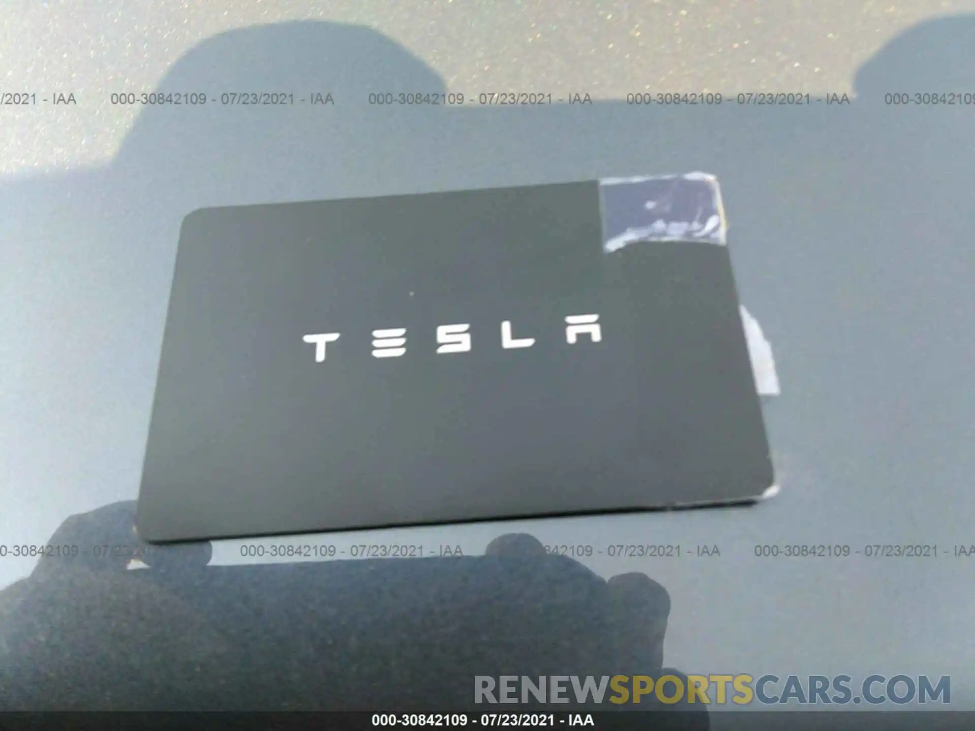 10 Photograph of a damaged car 5YJ3E1EA0KF307369 TESLA MODEL 3 2019