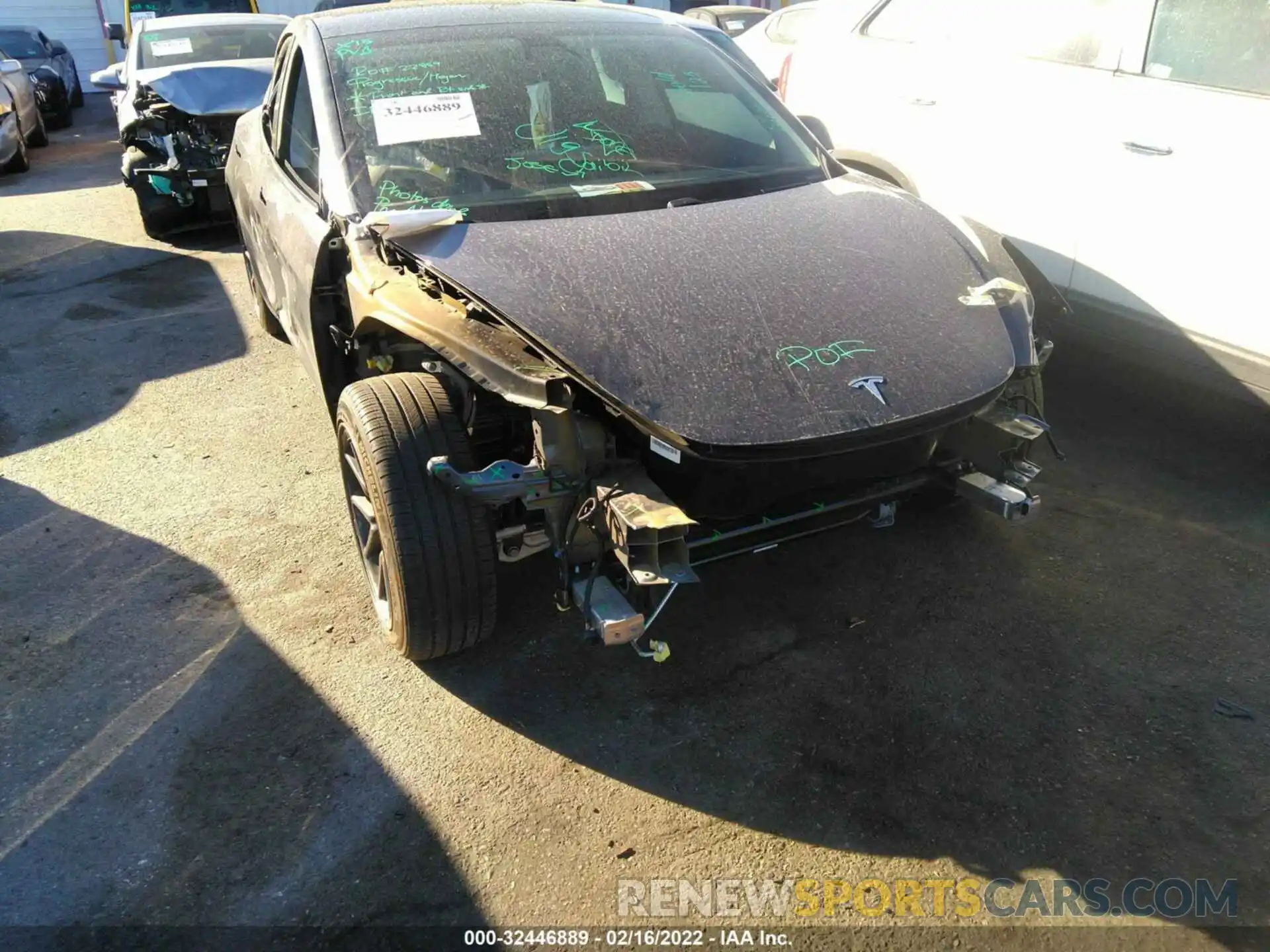 6 Photograph of a damaged car 5YJ3E1EA0KF307534 TESLA MODEL 3 2019