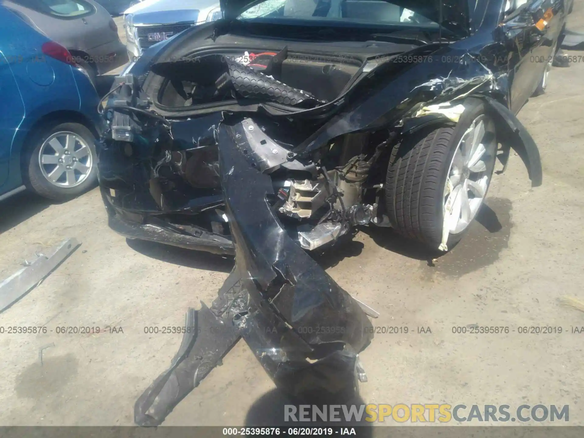 6 Photograph of a damaged car 5YJ3E1EA0KF310689 TESLA MODEL 3 2019