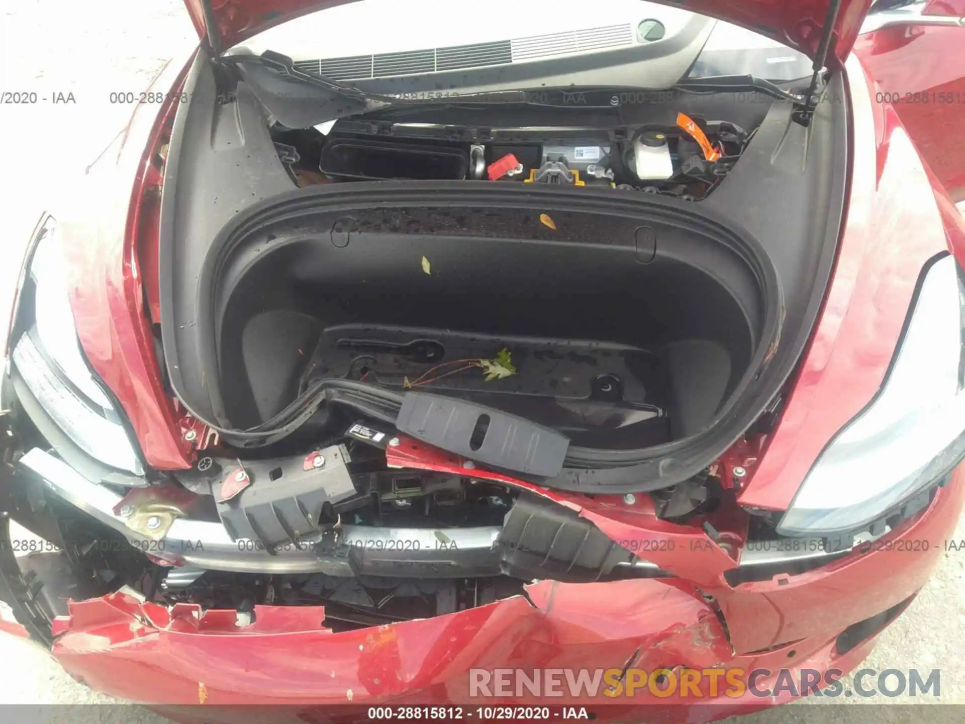 10 Photograph of a damaged car 5YJ3E1EA0KF311440 TESLA MODEL 3 2019