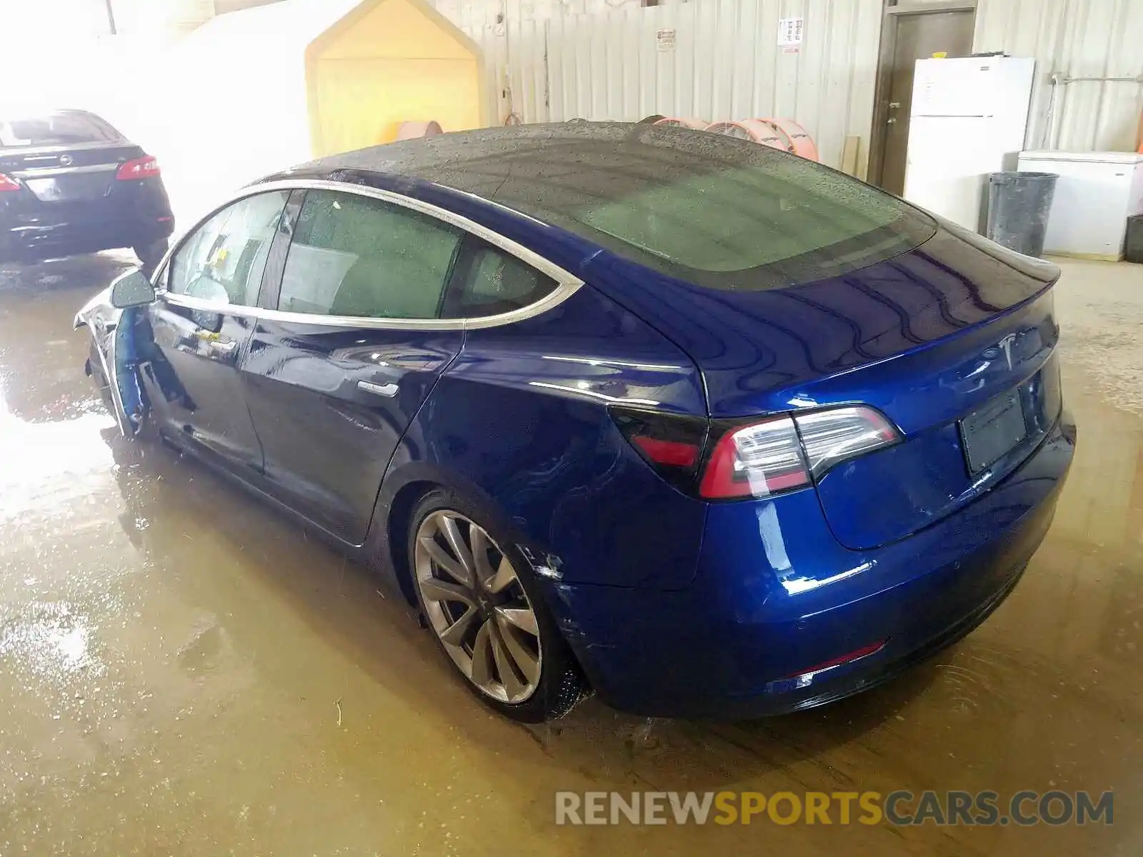 3 Photograph of a damaged car 5YJ3E1EA0KF311647 TESLA MODEL 3 2019