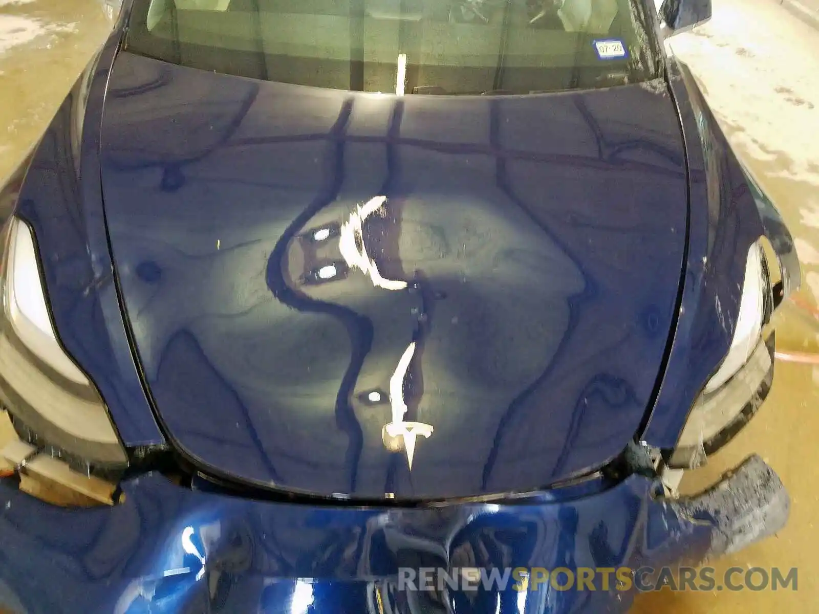 7 Photograph of a damaged car 5YJ3E1EA0KF311647 TESLA MODEL 3 2019