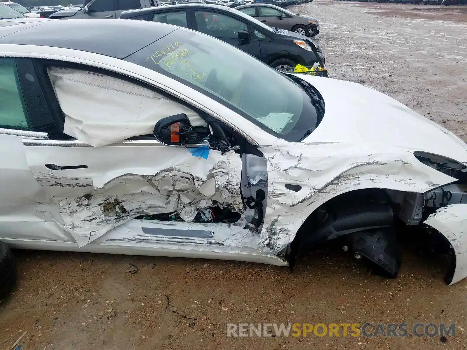 10 Photograph of a damaged car 5YJ3E1EA0KF317495 TESLA MODEL 3 2019