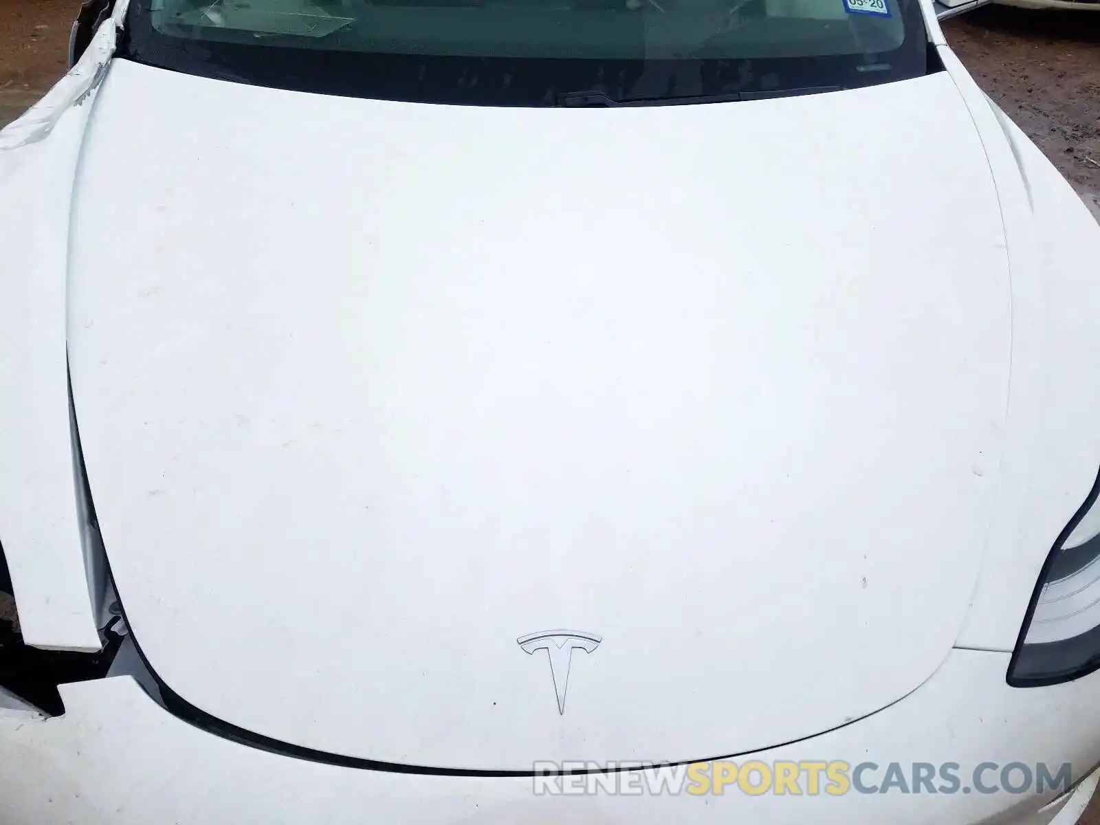 7 Photograph of a damaged car 5YJ3E1EA0KF317495 TESLA MODEL 3 2019