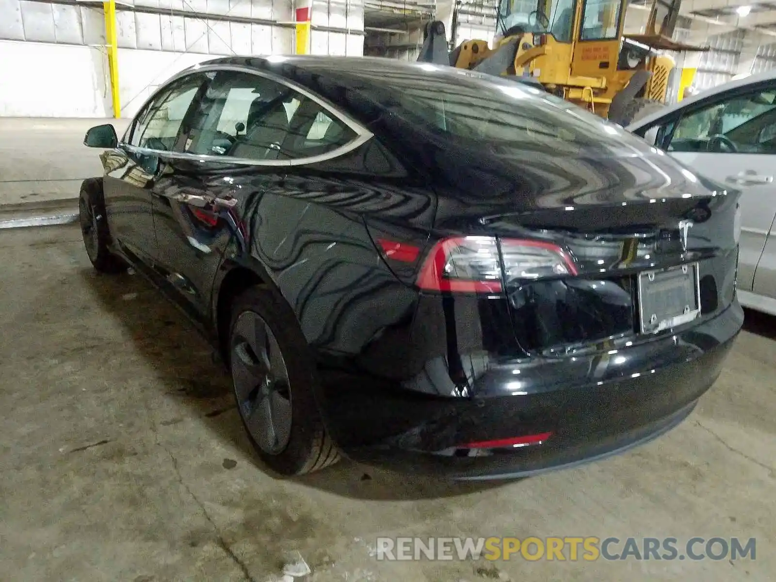 3 Photograph of a damaged car 5YJ3E1EA0KF322809 TESLA MODEL 3 2019