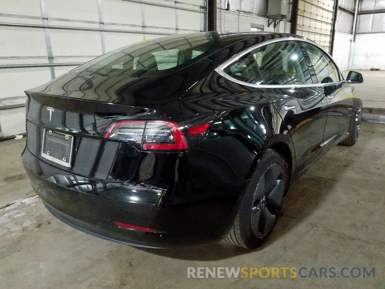 4 Photograph of a damaged car 5YJ3E1EA0KF322809 TESLA MODEL 3 2019