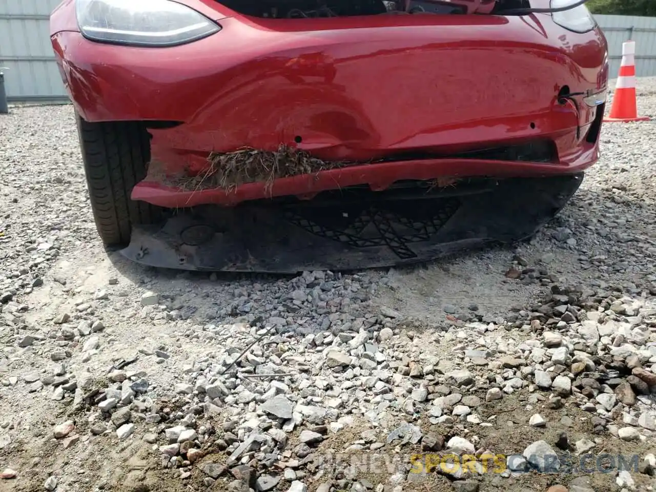 9 Photograph of a damaged car 5YJ3E1EA0KF331896 TESLA MODEL 3 2019