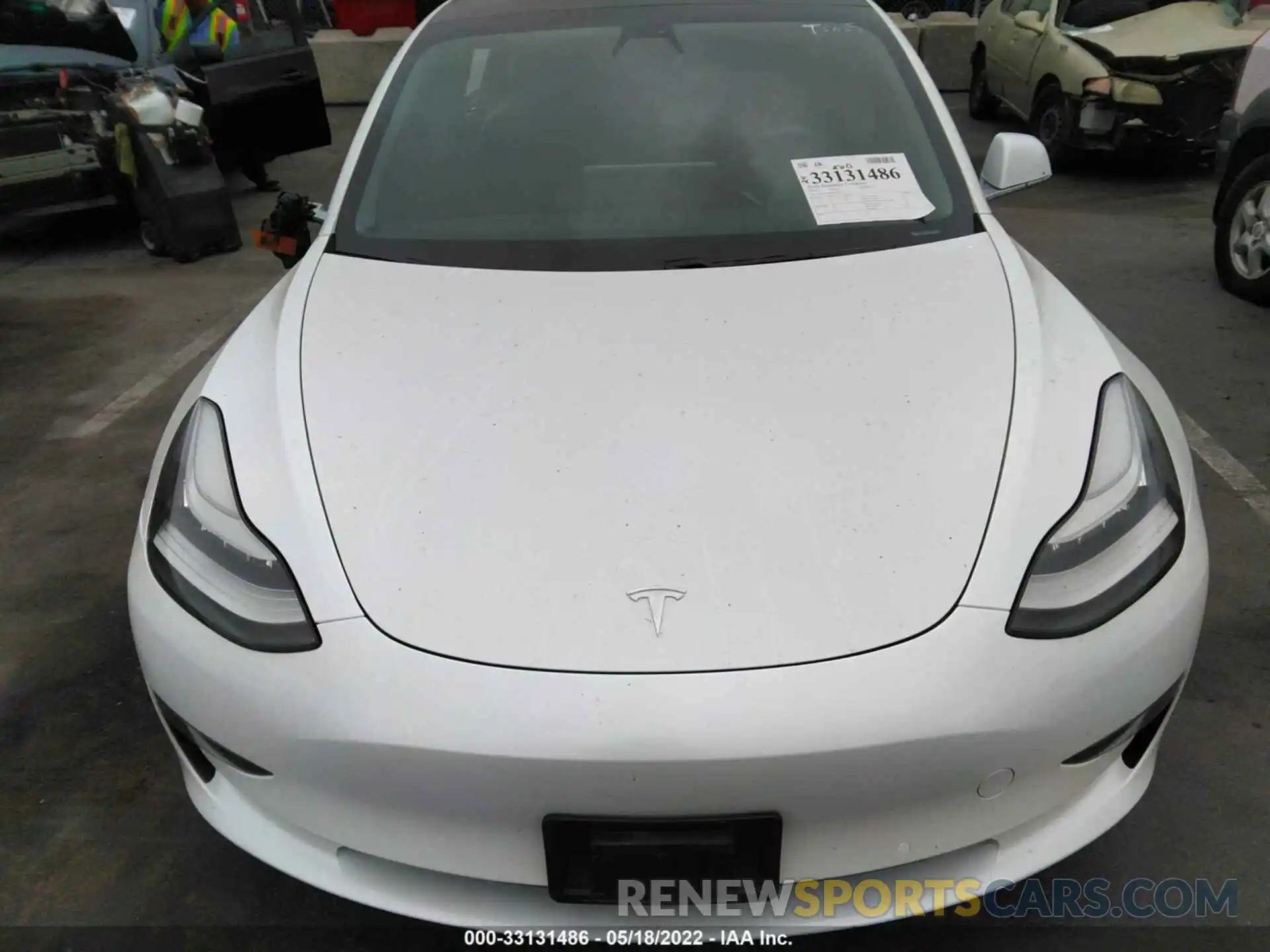 10 Photograph of a damaged car 5YJ3E1EA0KF337469 TESLA MODEL 3 2019