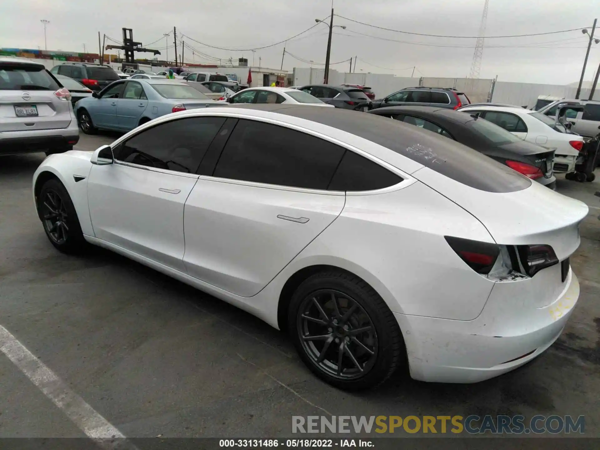 3 Photograph of a damaged car 5YJ3E1EA0KF337469 TESLA MODEL 3 2019