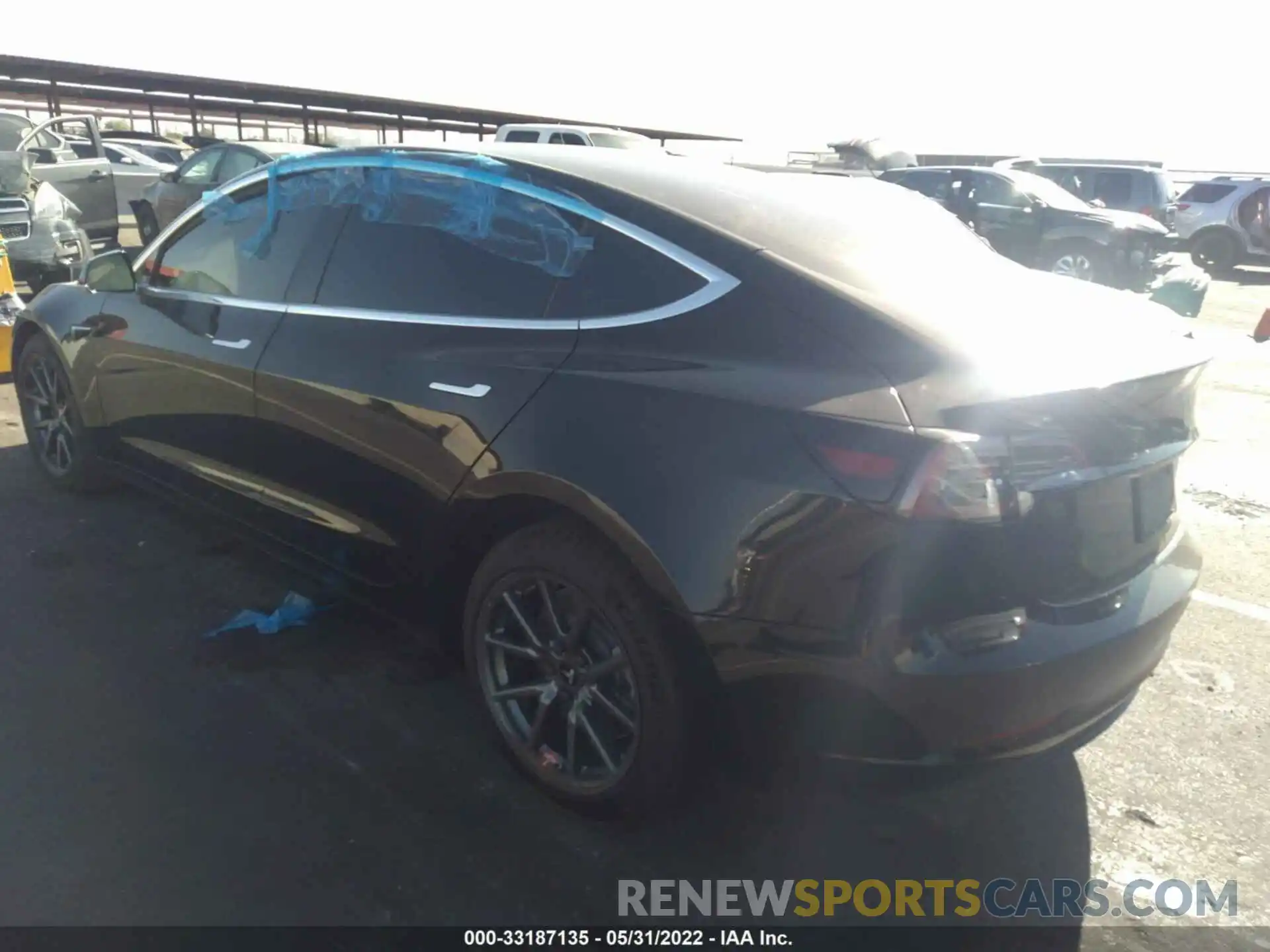 3 Photograph of a damaged car 5YJ3E1EA0KF361903 TESLA MODEL 3 2019