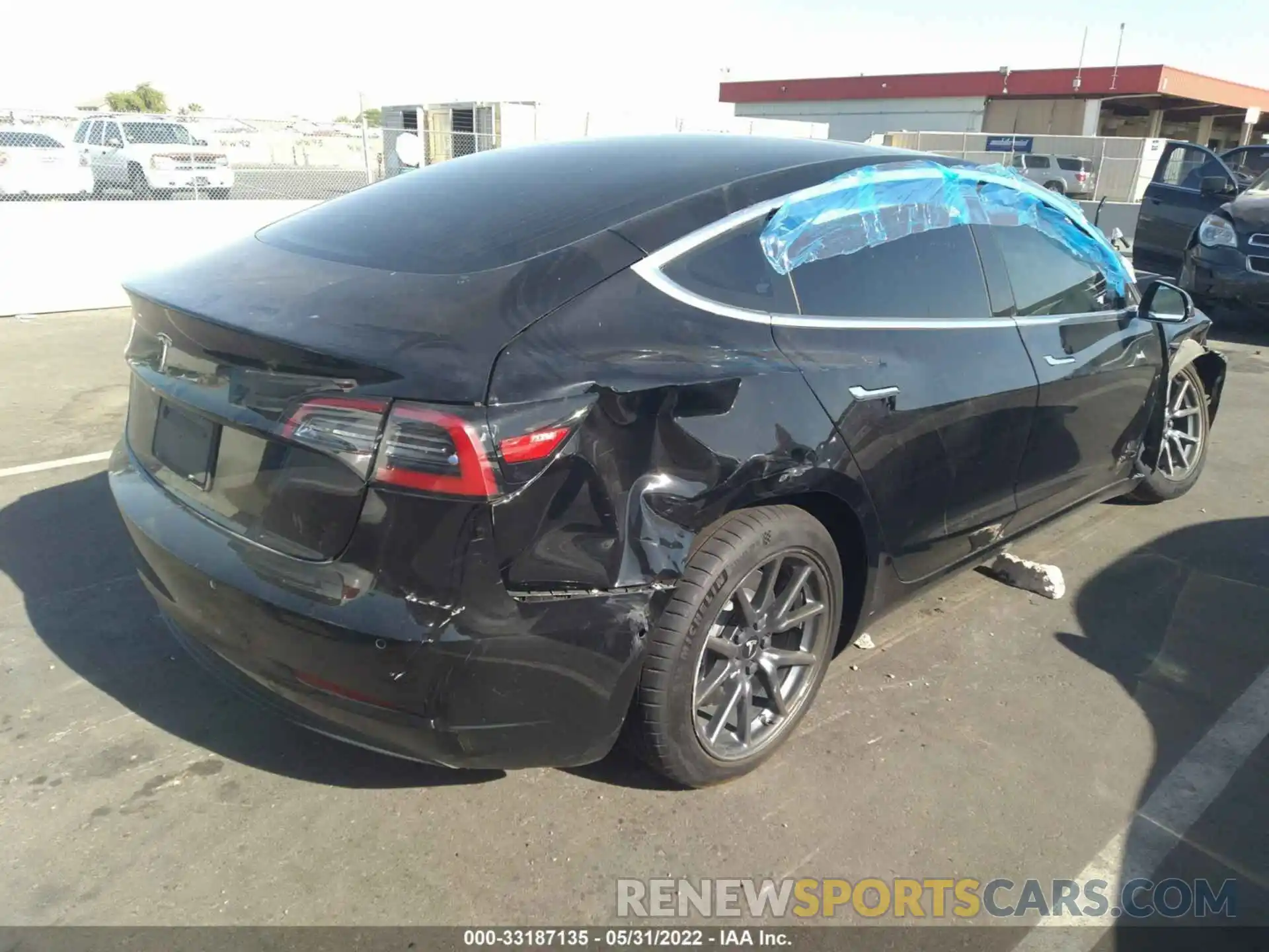 4 Photograph of a damaged car 5YJ3E1EA0KF361903 TESLA MODEL 3 2019