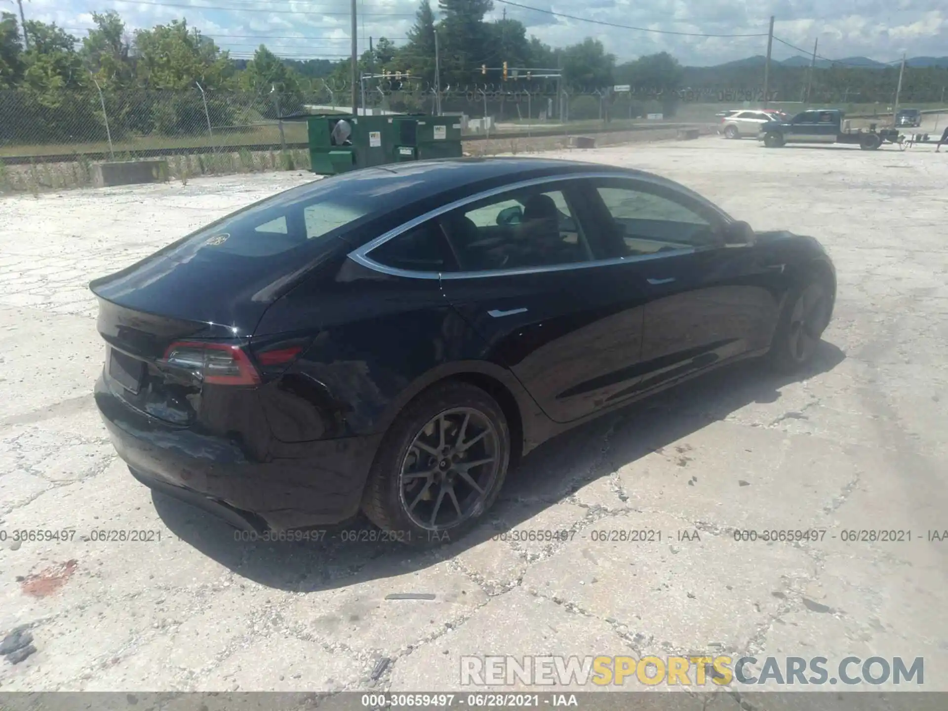 4 Photograph of a damaged car 5YJ3E1EA0KF361996 TESLA MODEL 3 2019