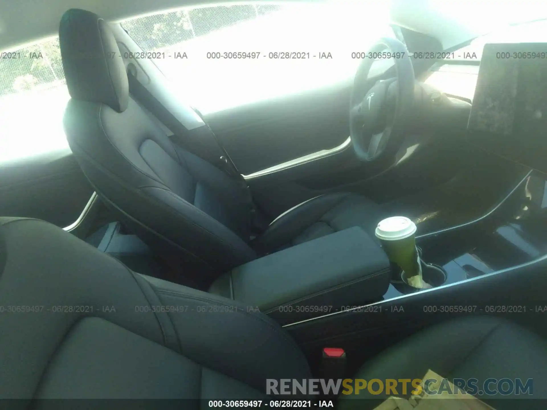 5 Photograph of a damaged car 5YJ3E1EA0KF361996 TESLA MODEL 3 2019