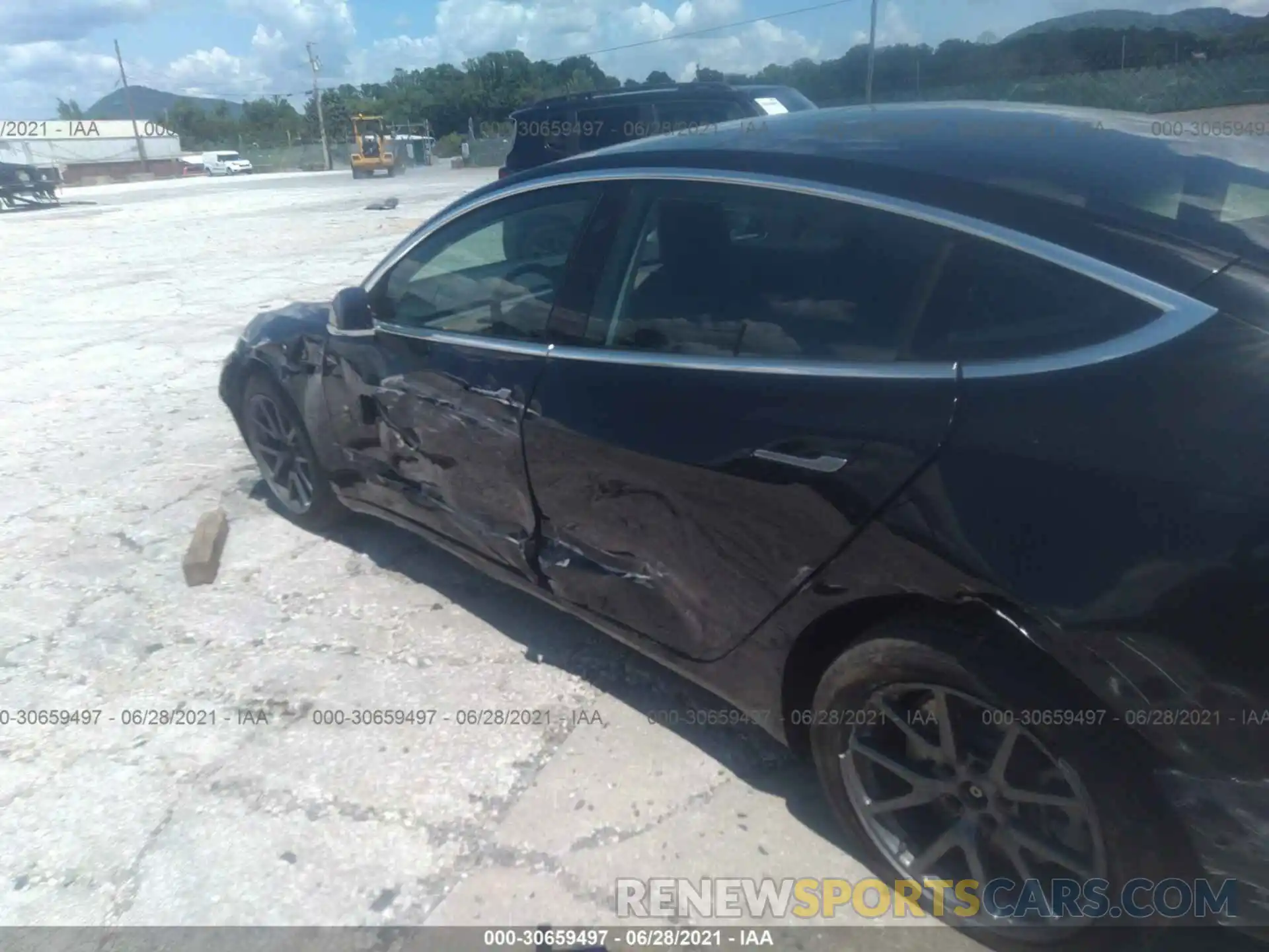 6 Photograph of a damaged car 5YJ3E1EA0KF361996 TESLA MODEL 3 2019