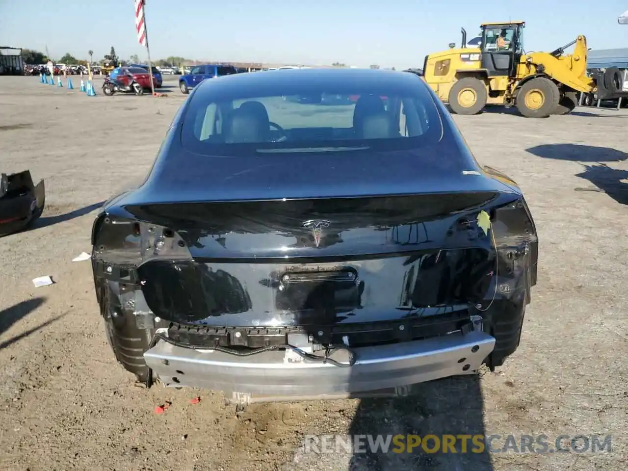 6 Photograph of a damaged car 5YJ3E1EA0KF362047 TESLA MODEL 3 2019