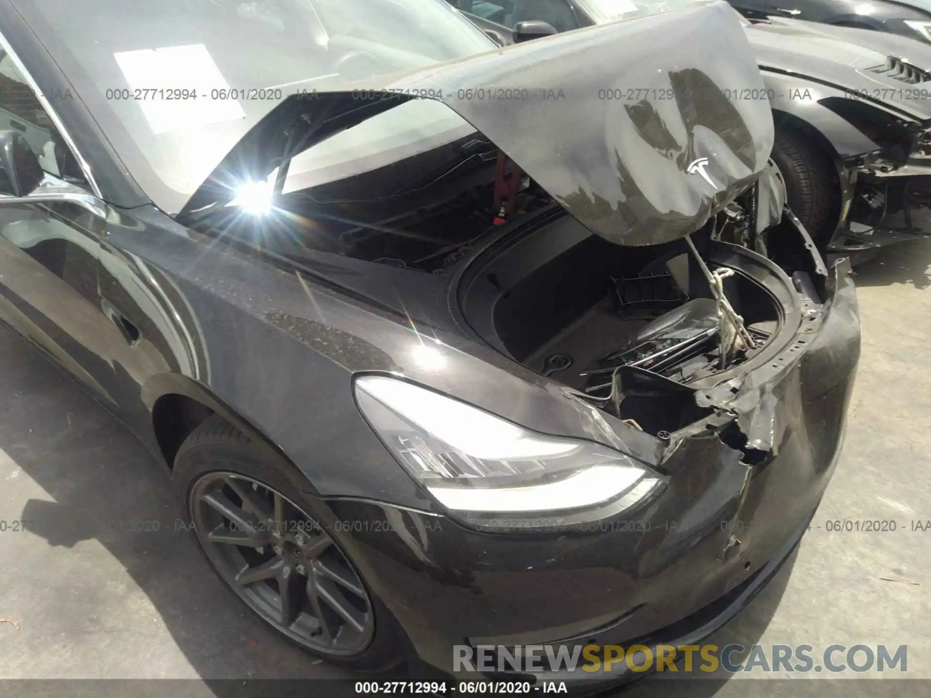 10 Photograph of a damaged car 5YJ3E1EA0KF362064 TESLA MODEL 3 2019