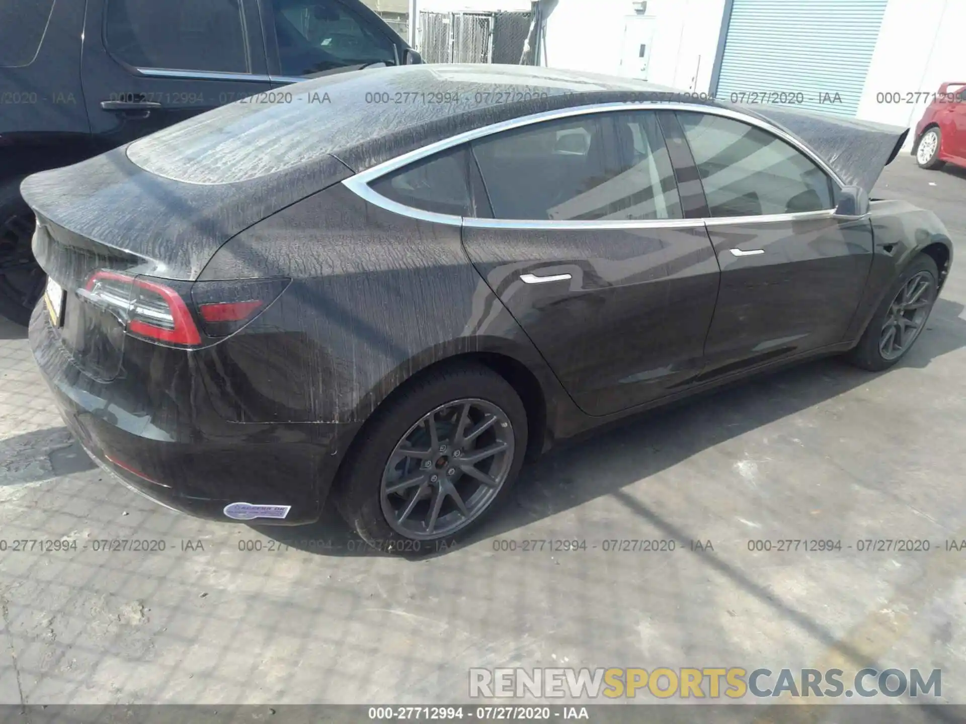 4 Фотография поврежденного автомобиля 5YJ3E1EA0KF362064 TESLA MODEL 3 2019