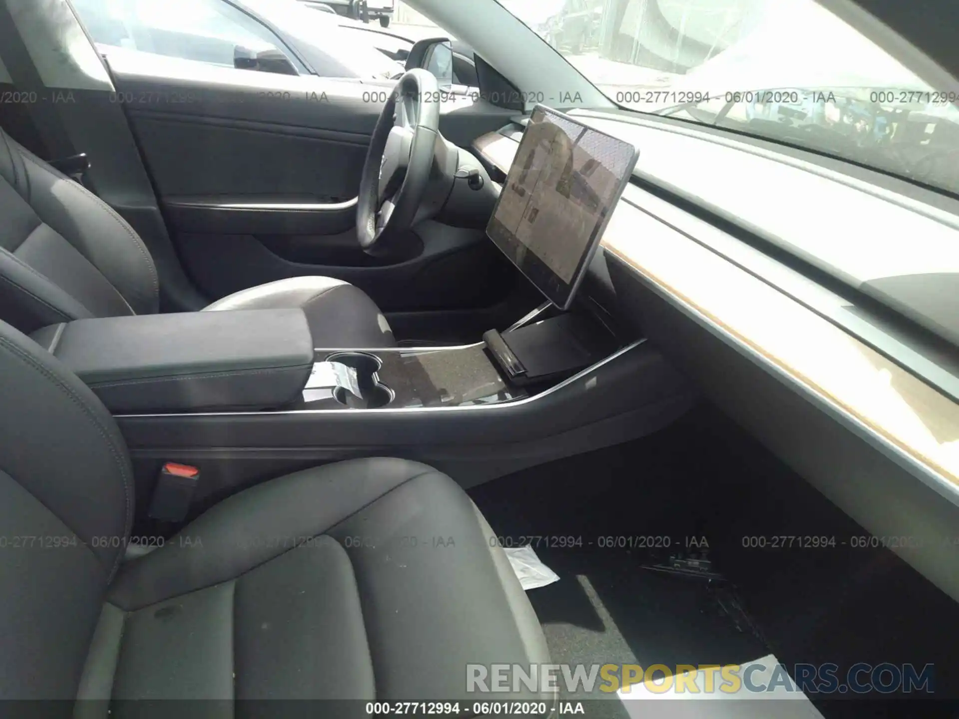 5 Photograph of a damaged car 5YJ3E1EA0KF362064 TESLA MODEL 3 2019