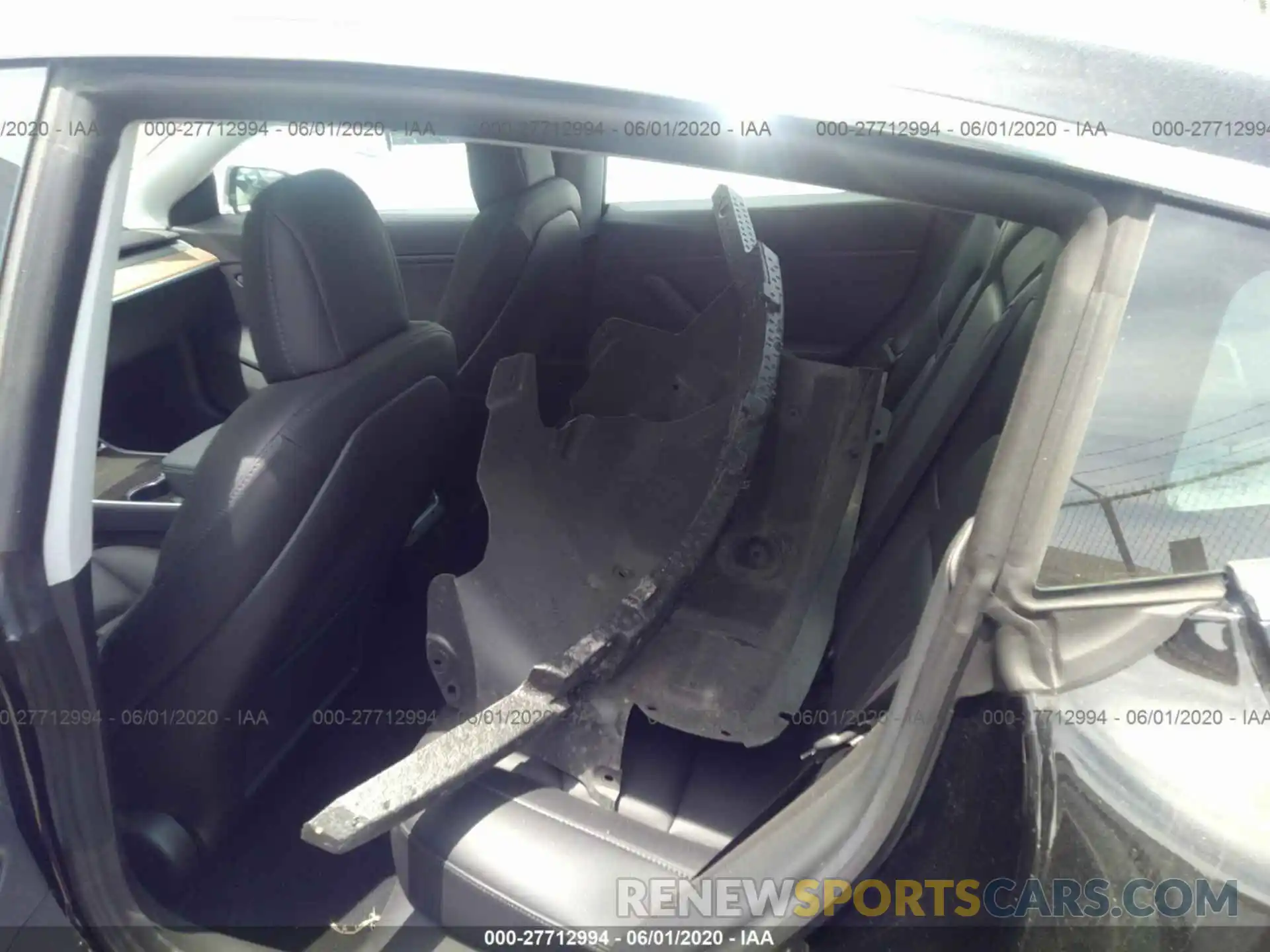 8 Photograph of a damaged car 5YJ3E1EA0KF362064 TESLA MODEL 3 2019