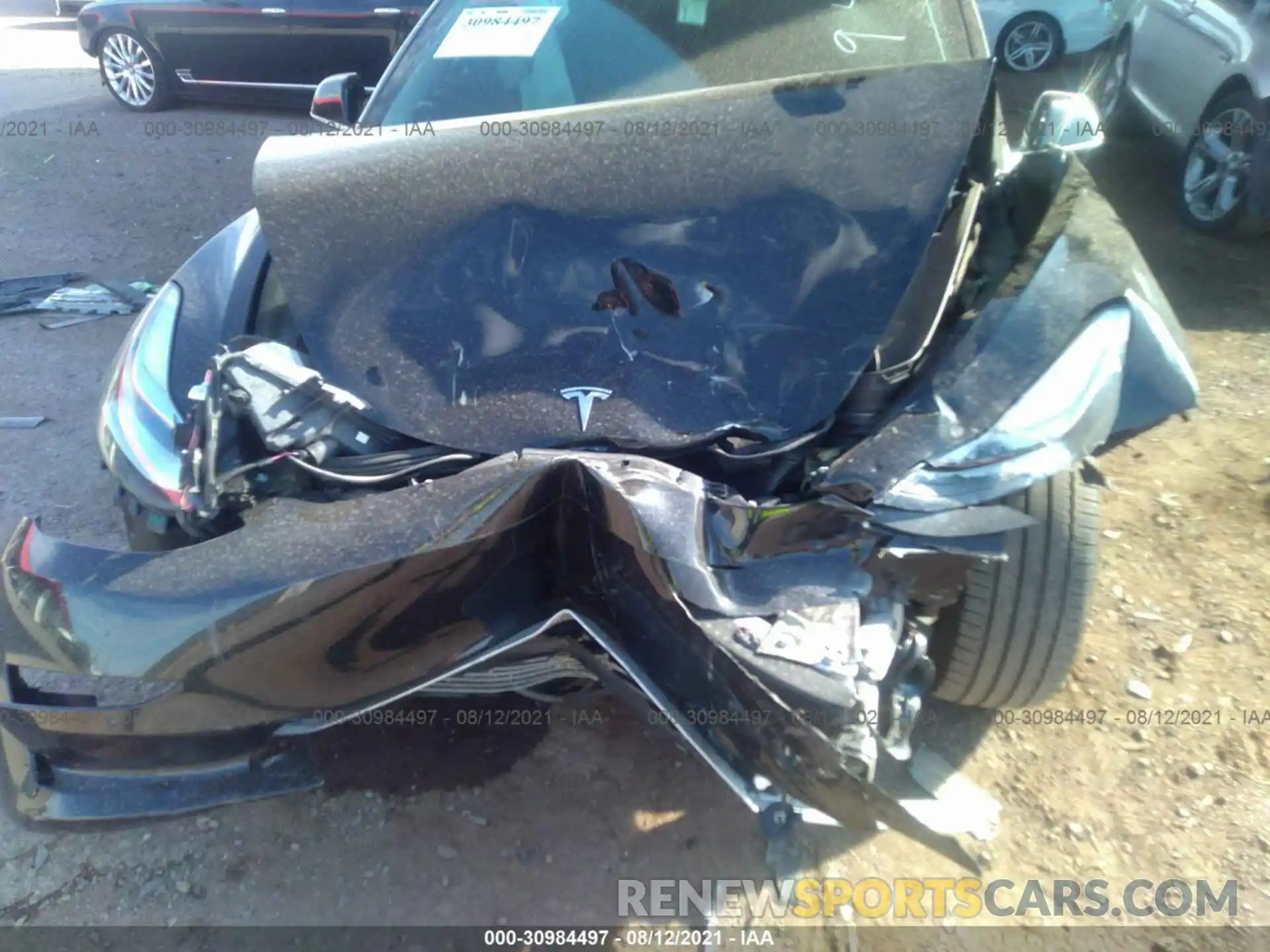 6 Photograph of a damaged car 5YJ3E1EA0KF395727 TESLA MODEL 3 2019