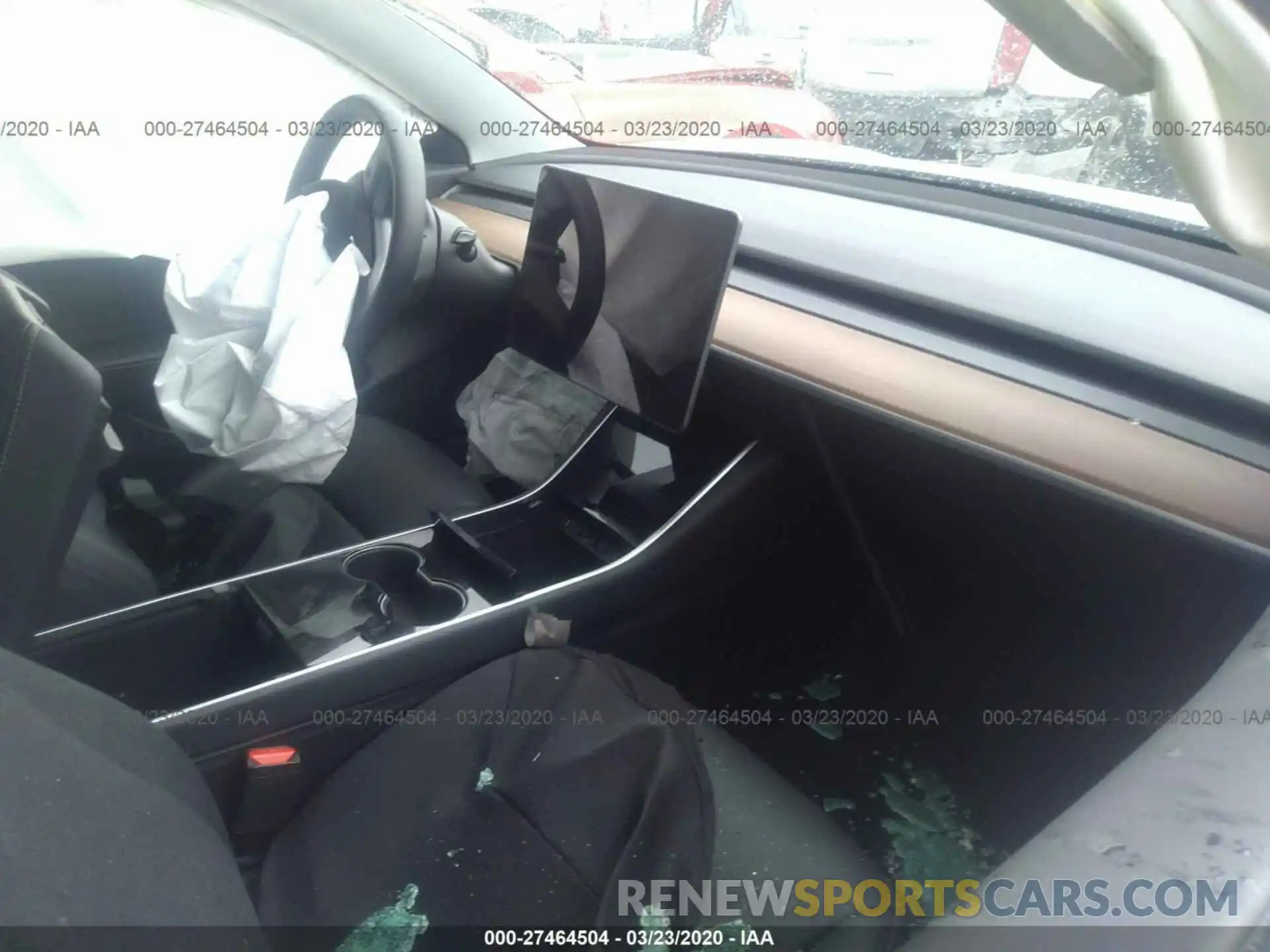 5 Photograph of a damaged car 5YJ3E1EA0KF397168 TESLA MODEL 3 2019