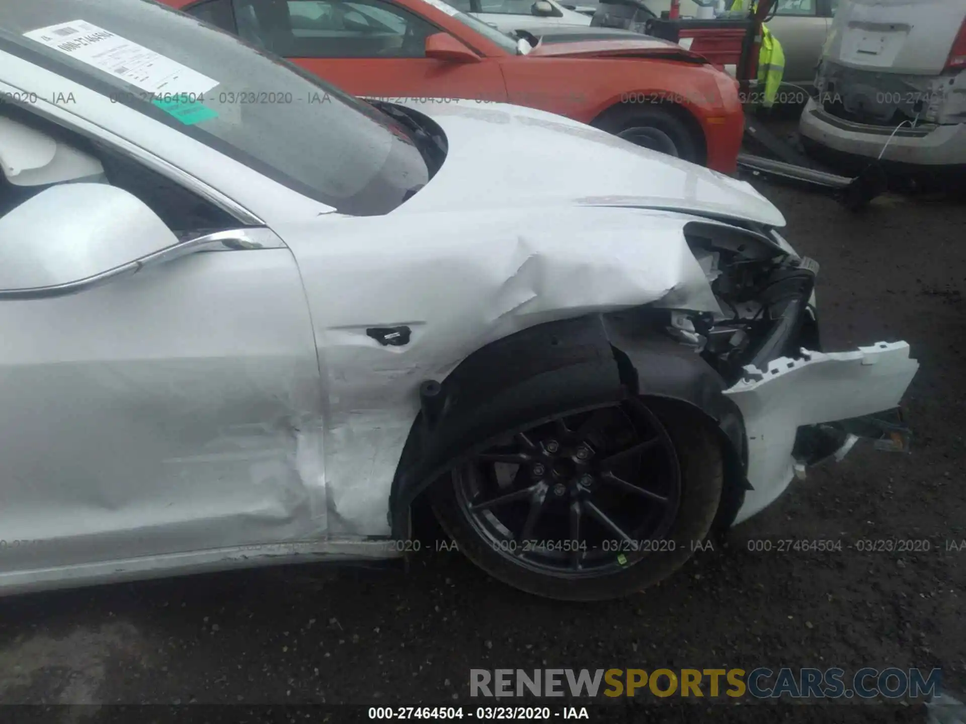 6 Photograph of a damaged car 5YJ3E1EA0KF397168 TESLA MODEL 3 2019