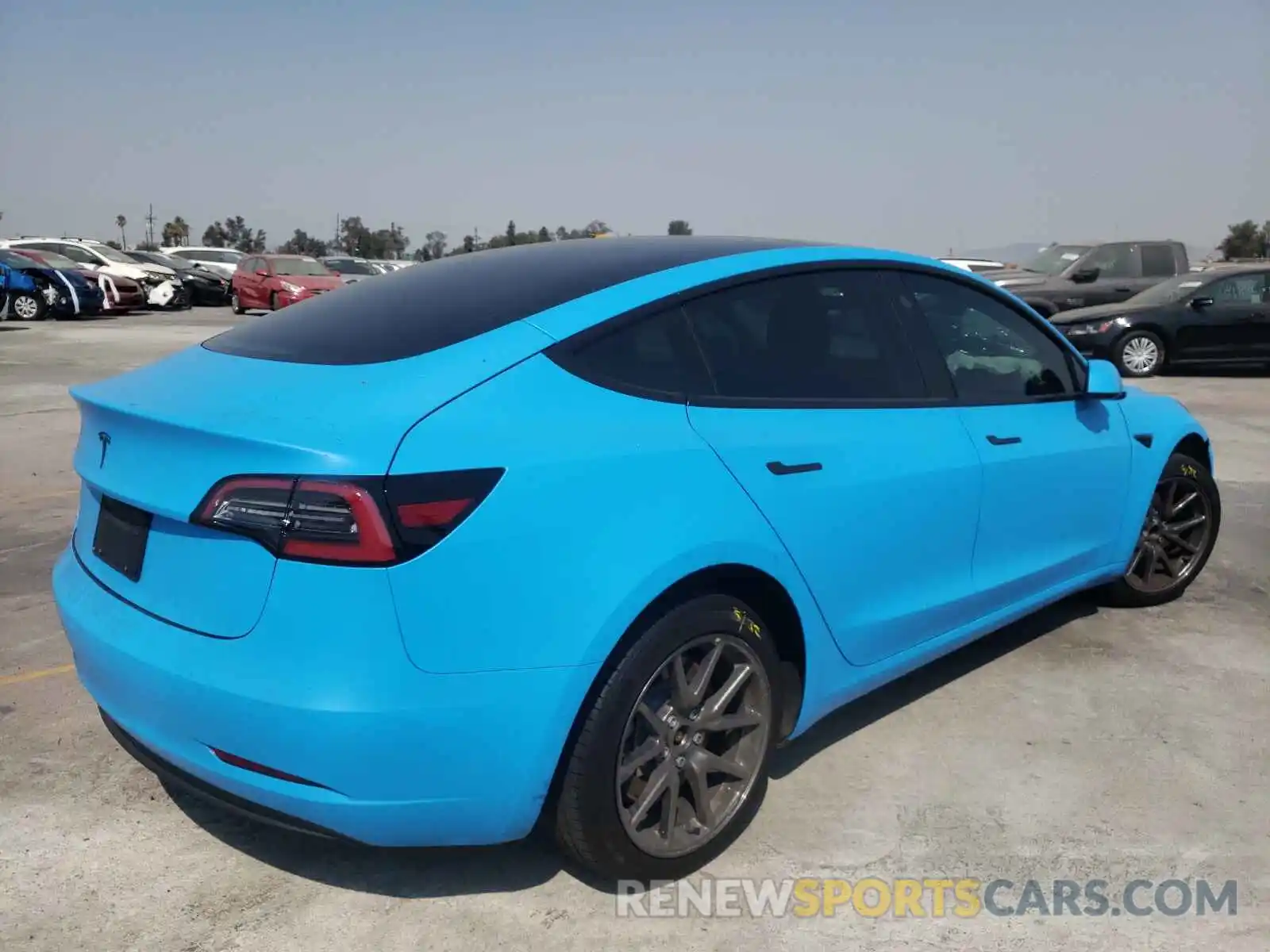 4 Photograph of a damaged car 5YJ3E1EA0KF399812 TESLA MODEL 3 2019