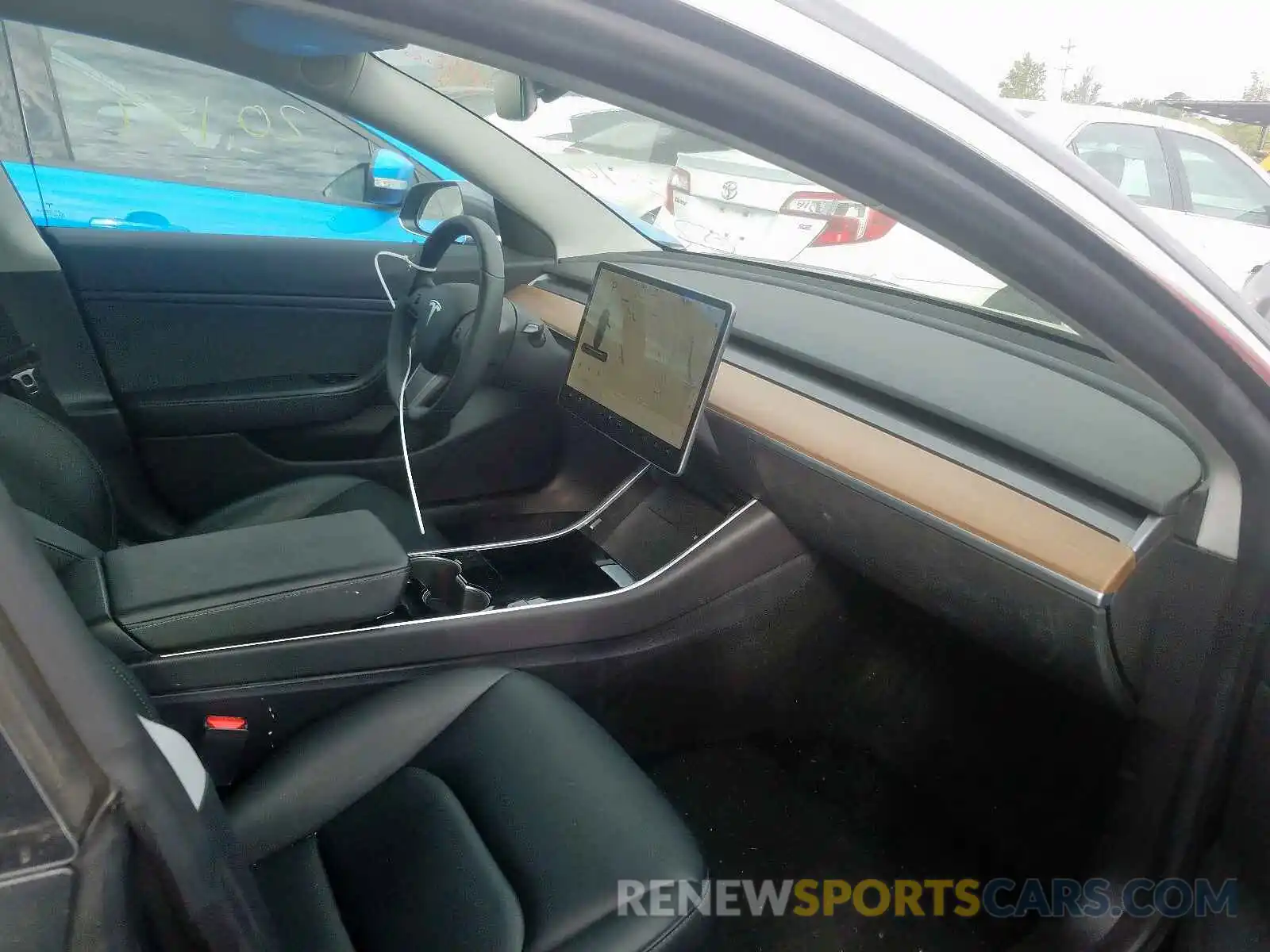 5 Photograph of a damaged car 5YJ3E1EA0KF400375 TESLA MODEL 3 2019