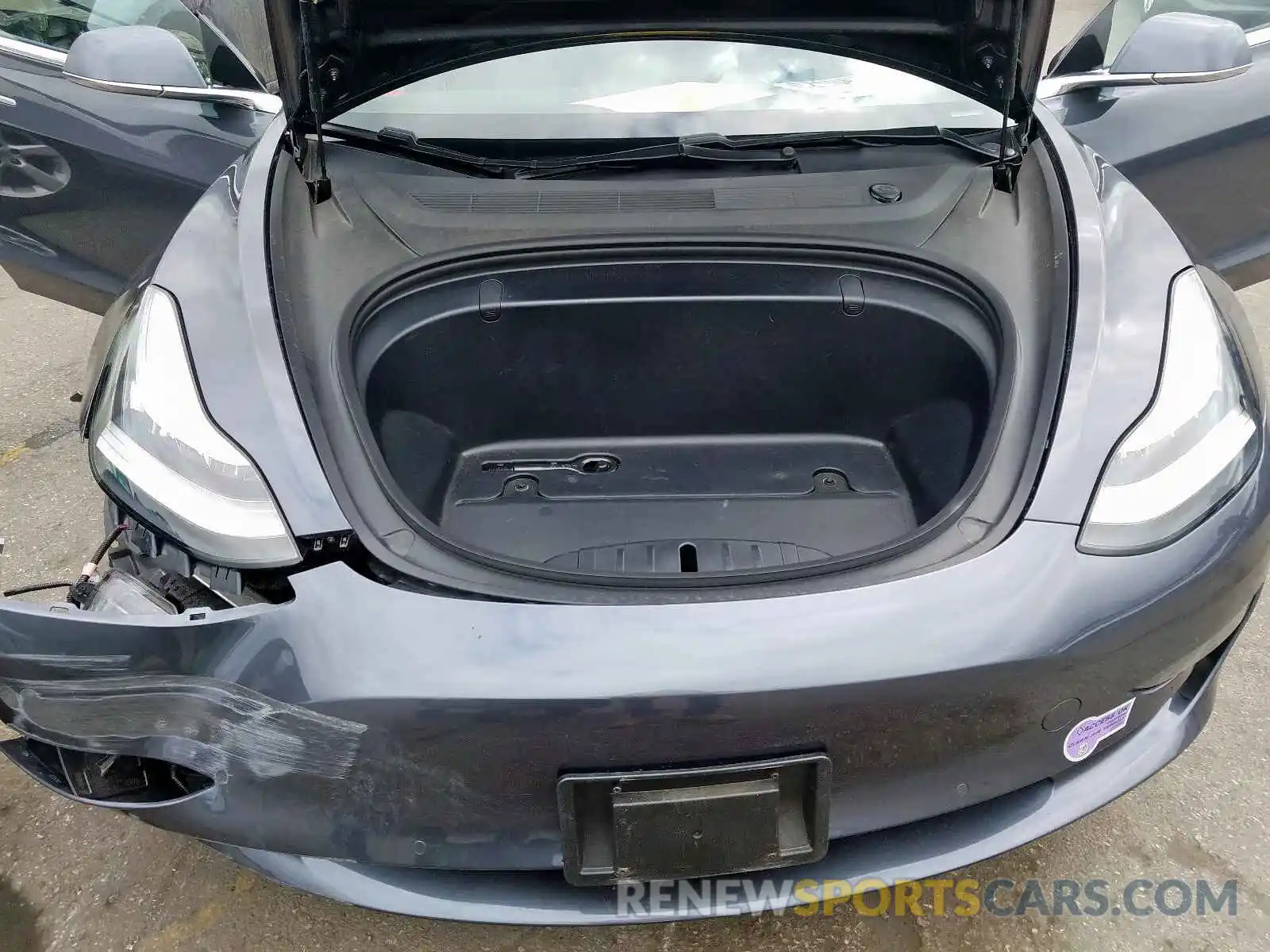 7 Photograph of a damaged car 5YJ3E1EA0KF400375 TESLA MODEL 3 2019