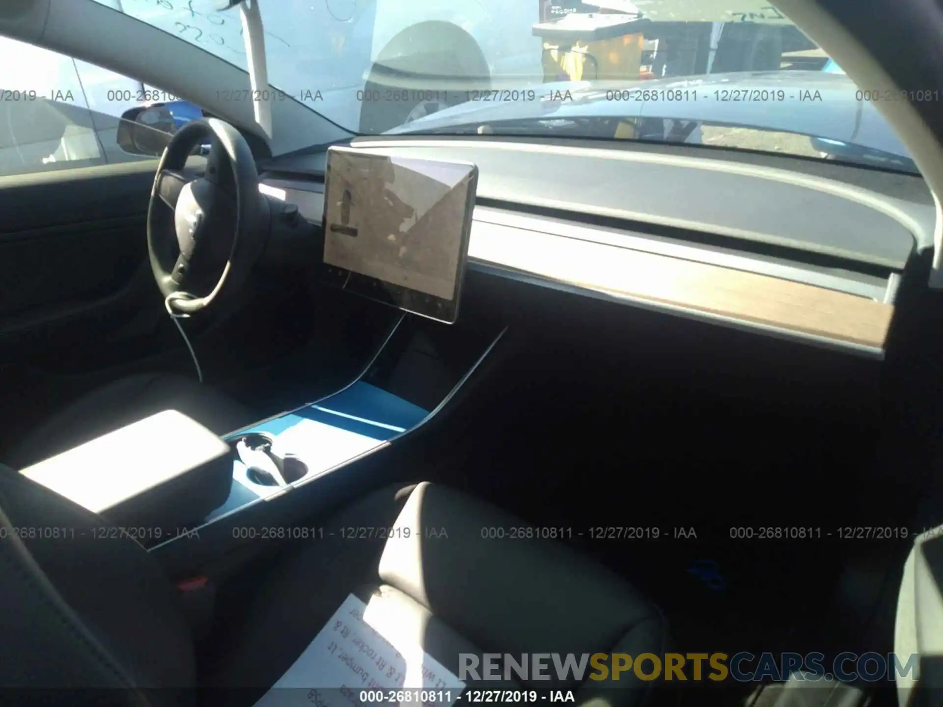 5 Photograph of a damaged car 5YJ3E1EA0KF400991 TESLA MODEL 3 2019