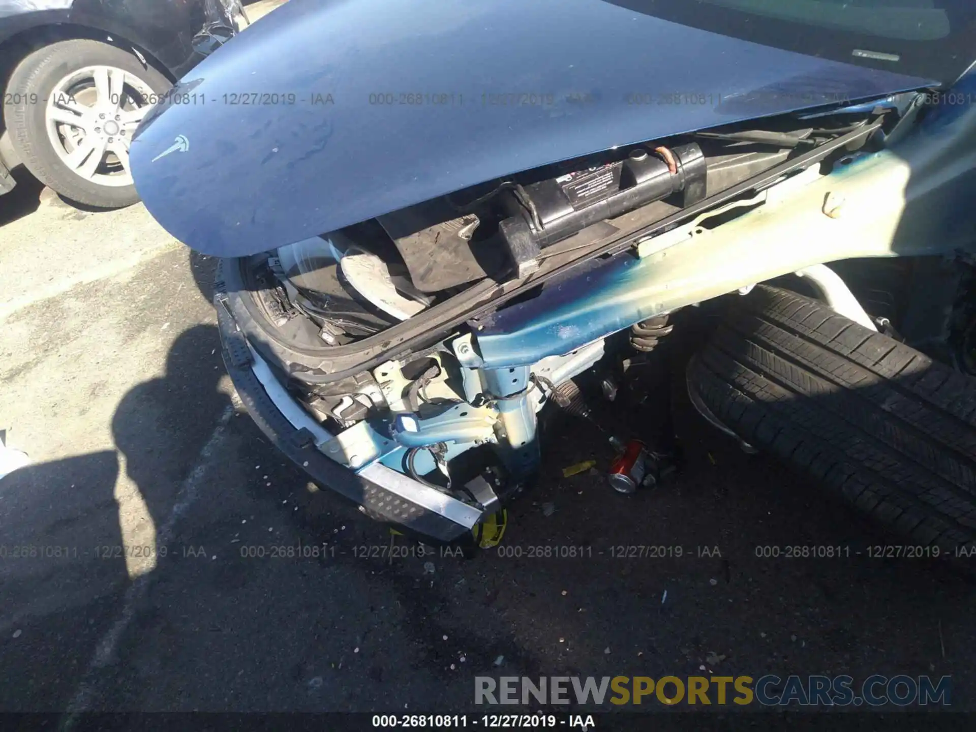 6 Photograph of a damaged car 5YJ3E1EA0KF400991 TESLA MODEL 3 2019