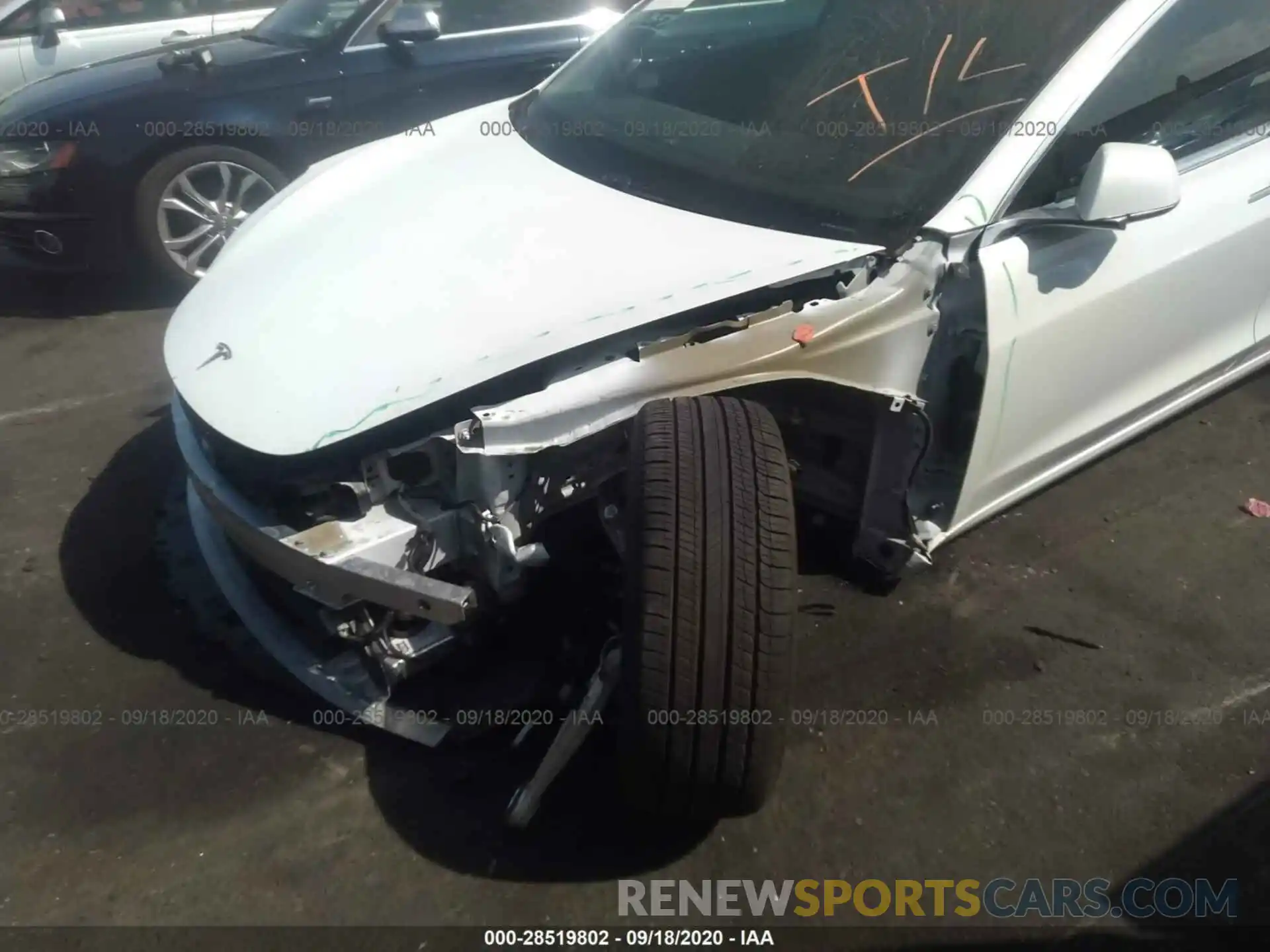 6 Photograph of a damaged car 5YJ3E1EA0KF401610 TESLA MODEL 3 2019