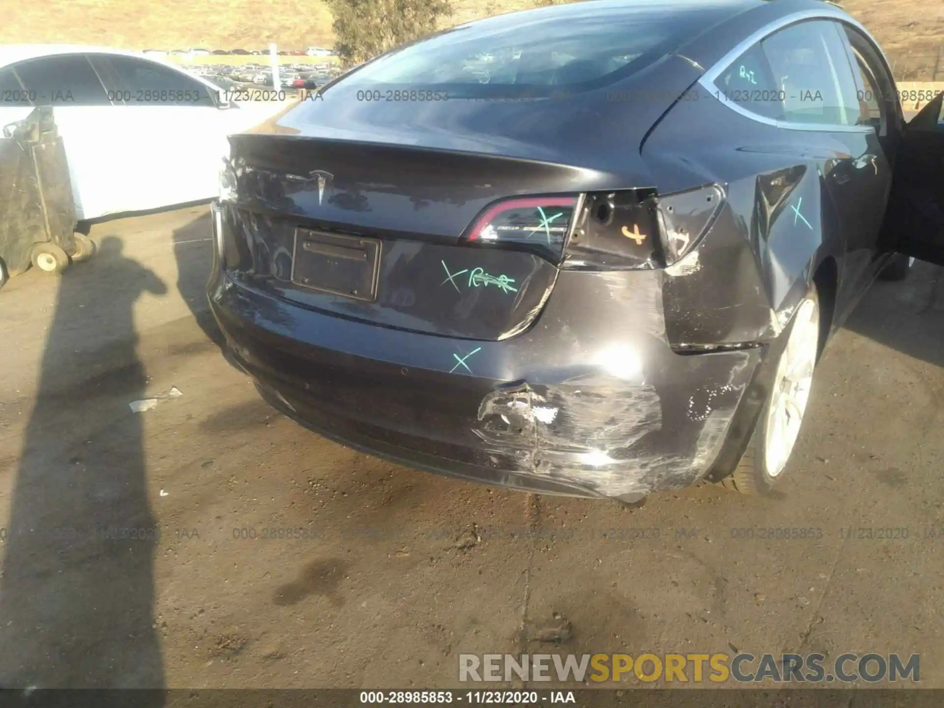 6 Photograph of a damaged car 5YJ3E1EA0KF402045 TESLA MODEL 3 2019