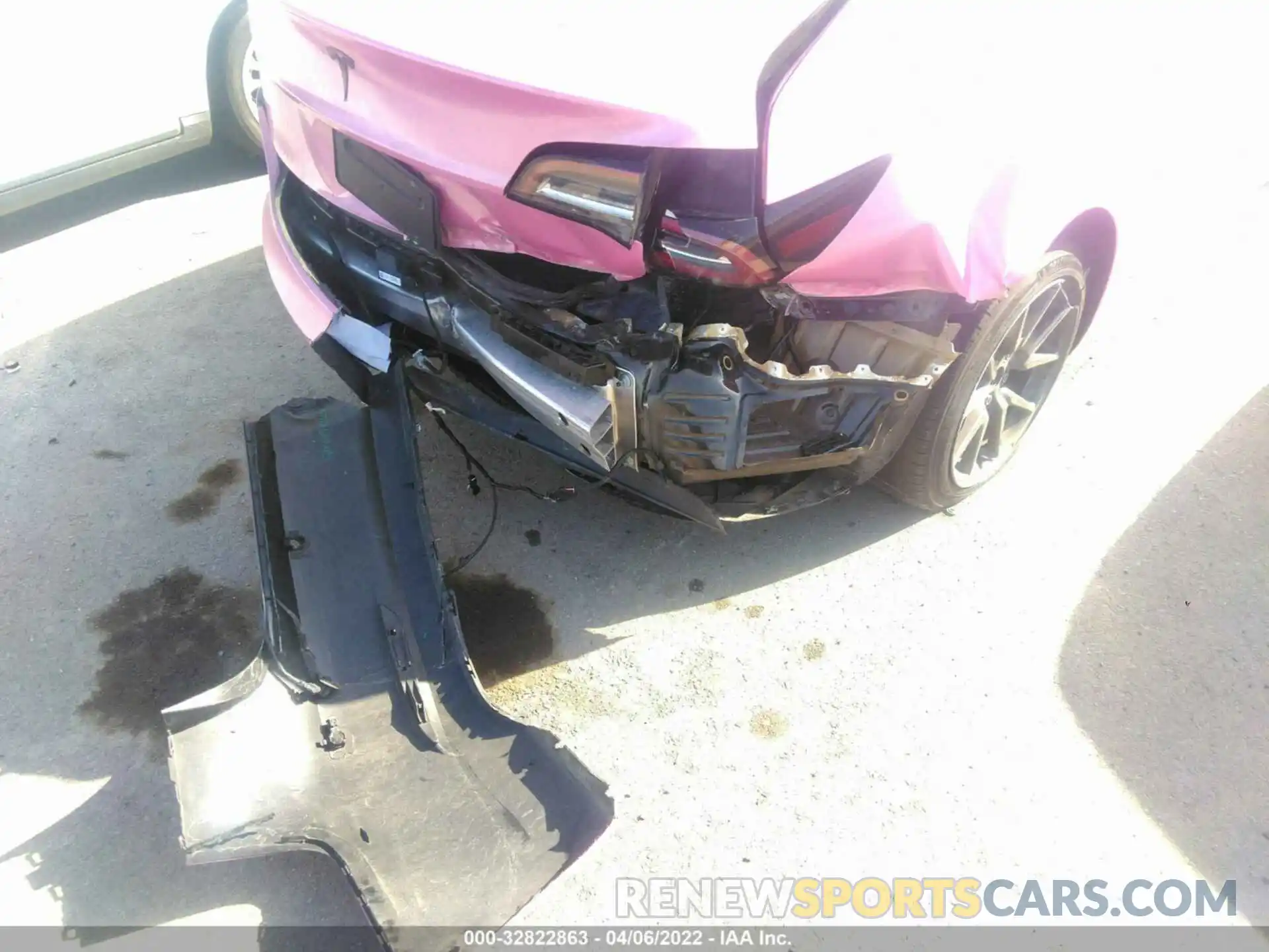 6 Photograph of a damaged car 5YJ3E1EA0KF410890 TESLA MODEL 3 2019