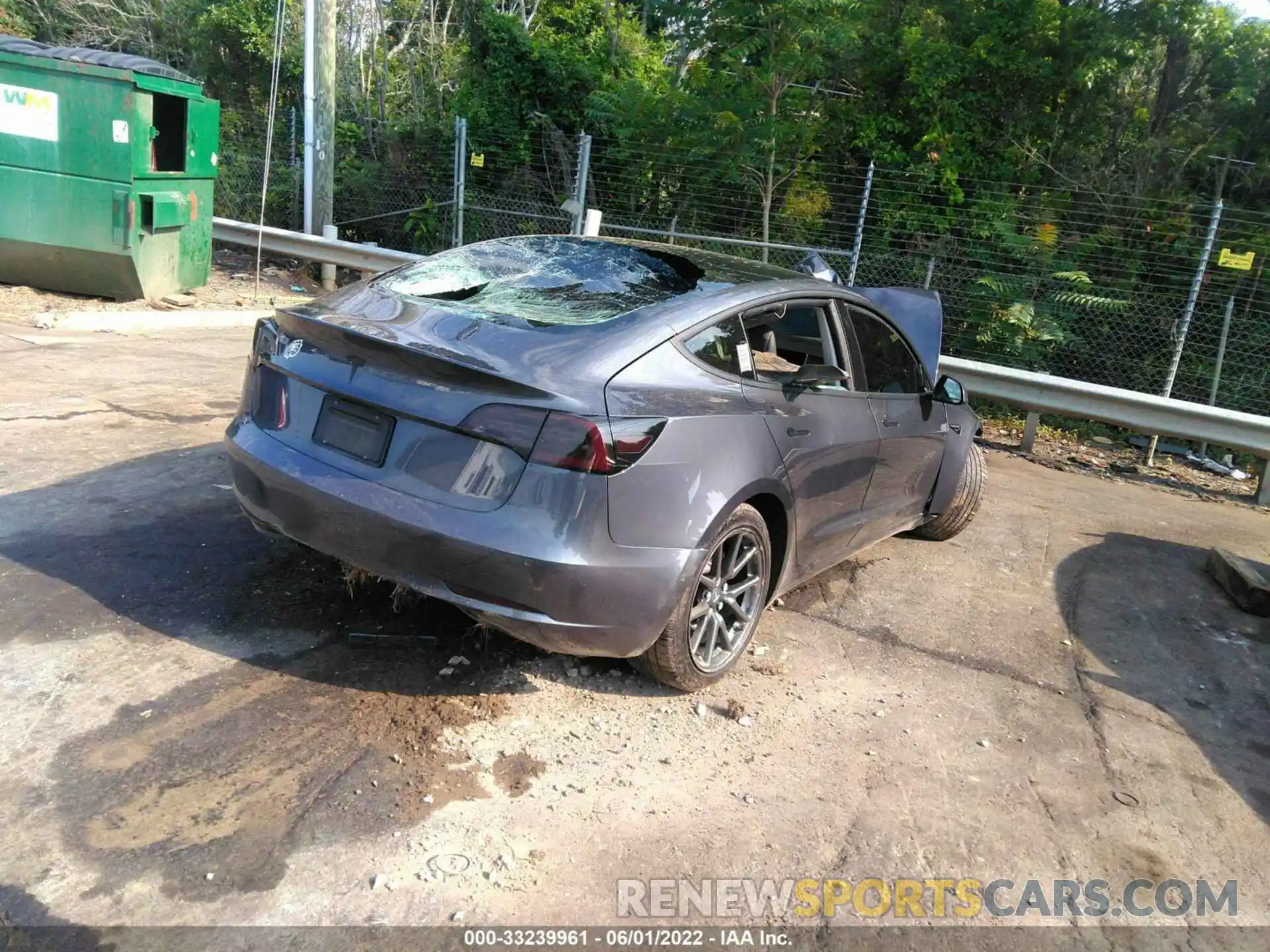 4 Photograph of a damaged car 5YJ3E1EA0KF411117 TESLA MODEL 3 2019