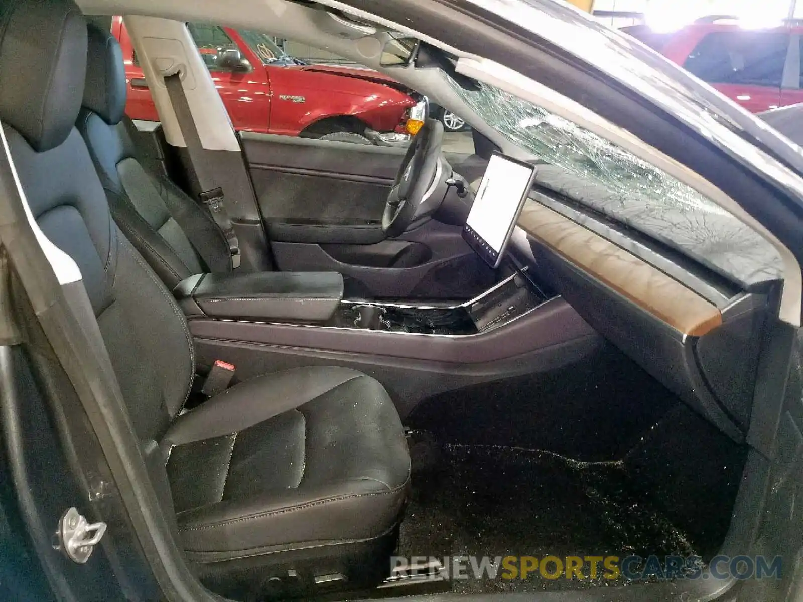 5 Photograph of a damaged car 5YJ3E1EA0KF411327 TESLA MODEL 3 2019