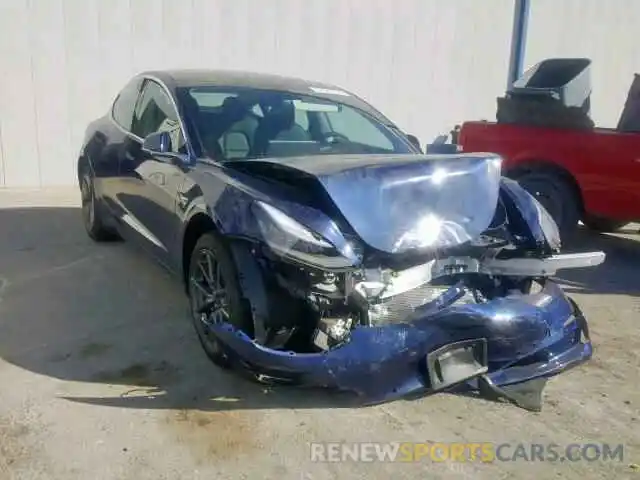 1 Photograph of a damaged car 5YJ3E1EA0KF411750 TESLA MODEL 3 2019