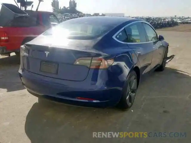 4 Photograph of a damaged car 5YJ3E1EA0KF411750 TESLA MODEL 3 2019