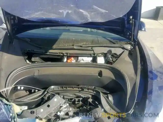 7 Photograph of a damaged car 5YJ3E1EA0KF411750 TESLA MODEL 3 2019