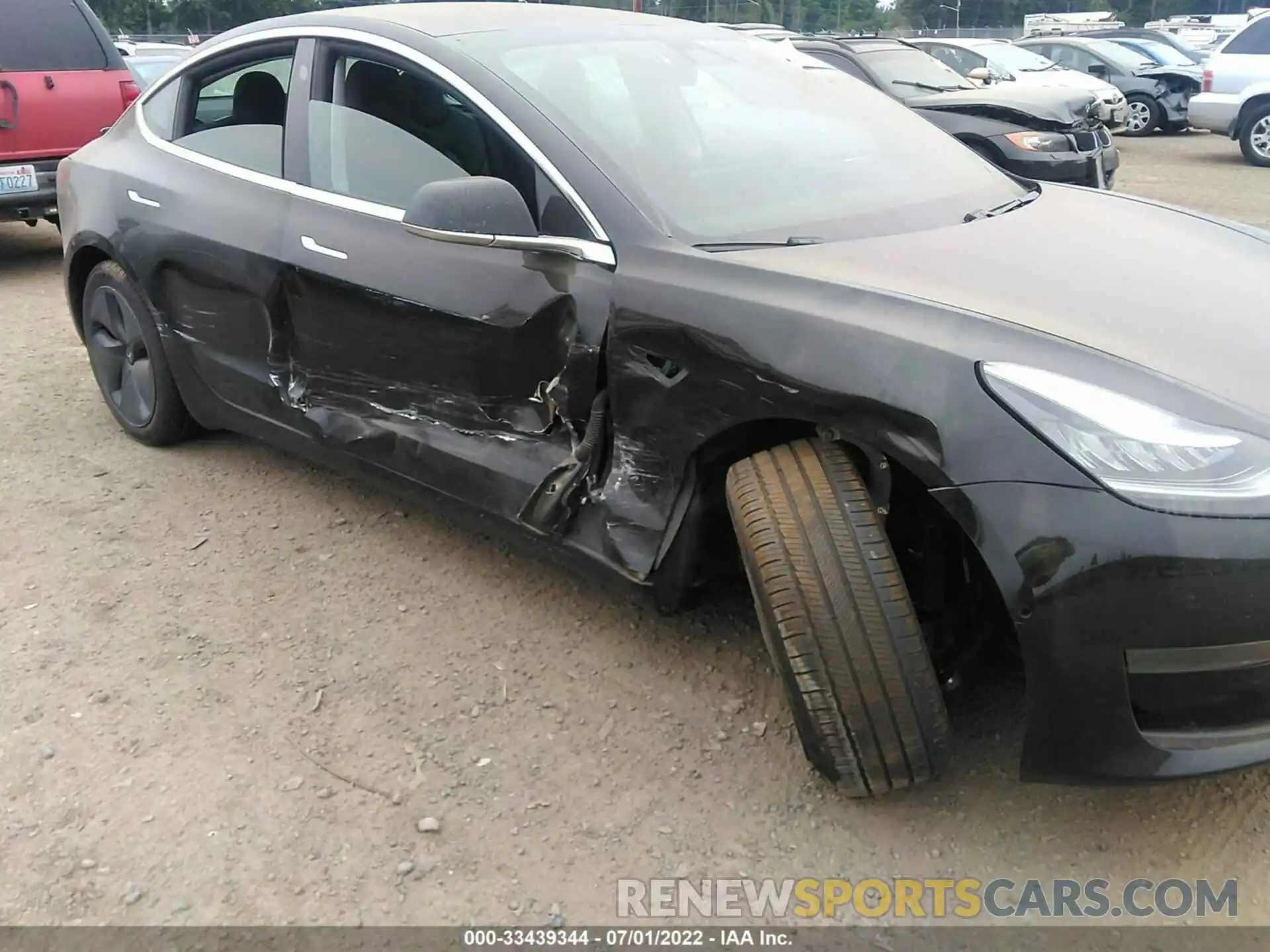 6 Photograph of a damaged car 5YJ3E1EA0KF415846 TESLA MODEL 3 2019