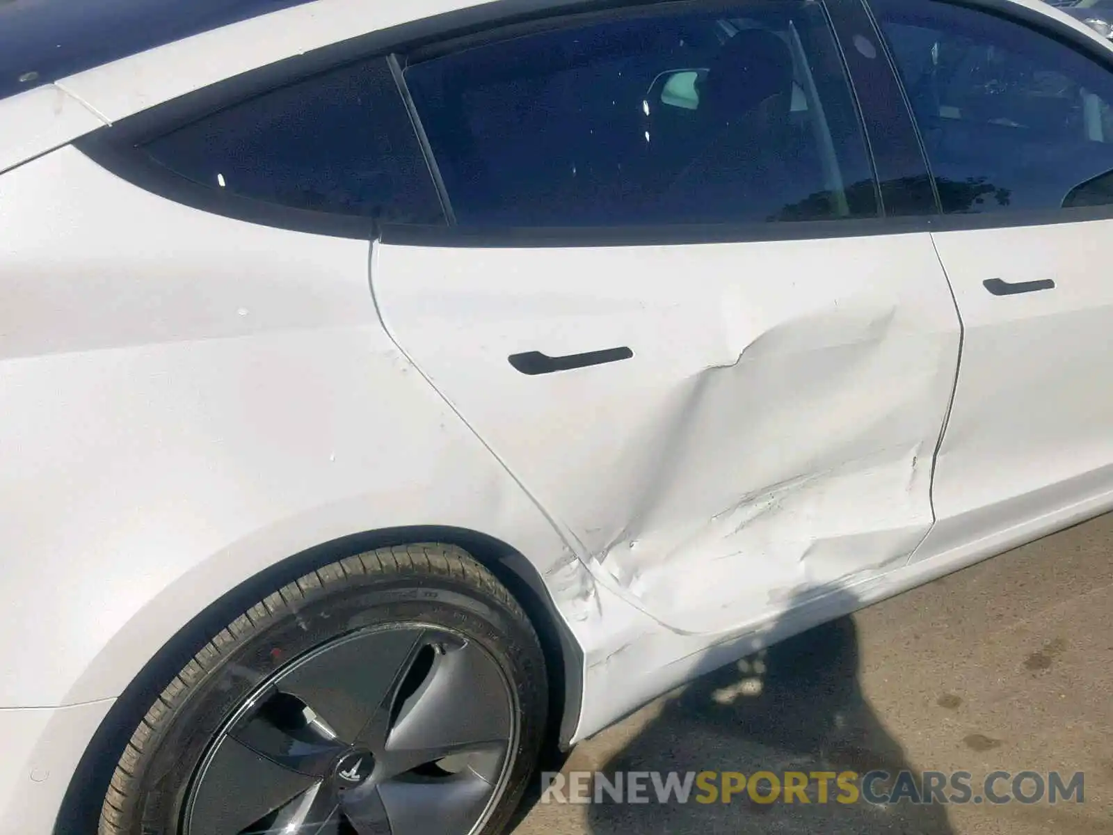 9 Photograph of a damaged car 5YJ3E1EA0KF416026 TESLA MODEL 3 2019