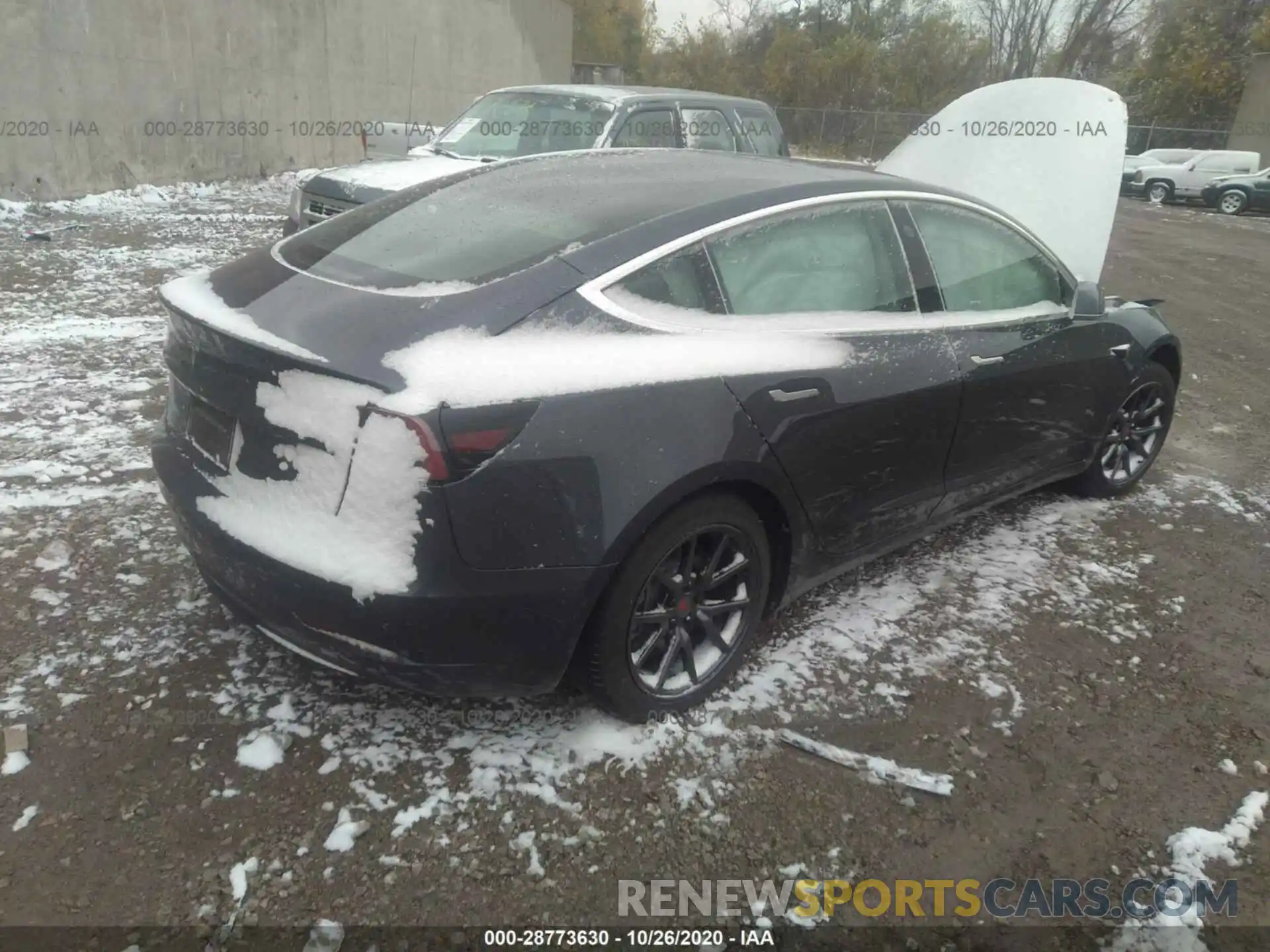 4 Photograph of a damaged car 5YJ3E1EA0KF416155 TESLA MODEL 3 2019