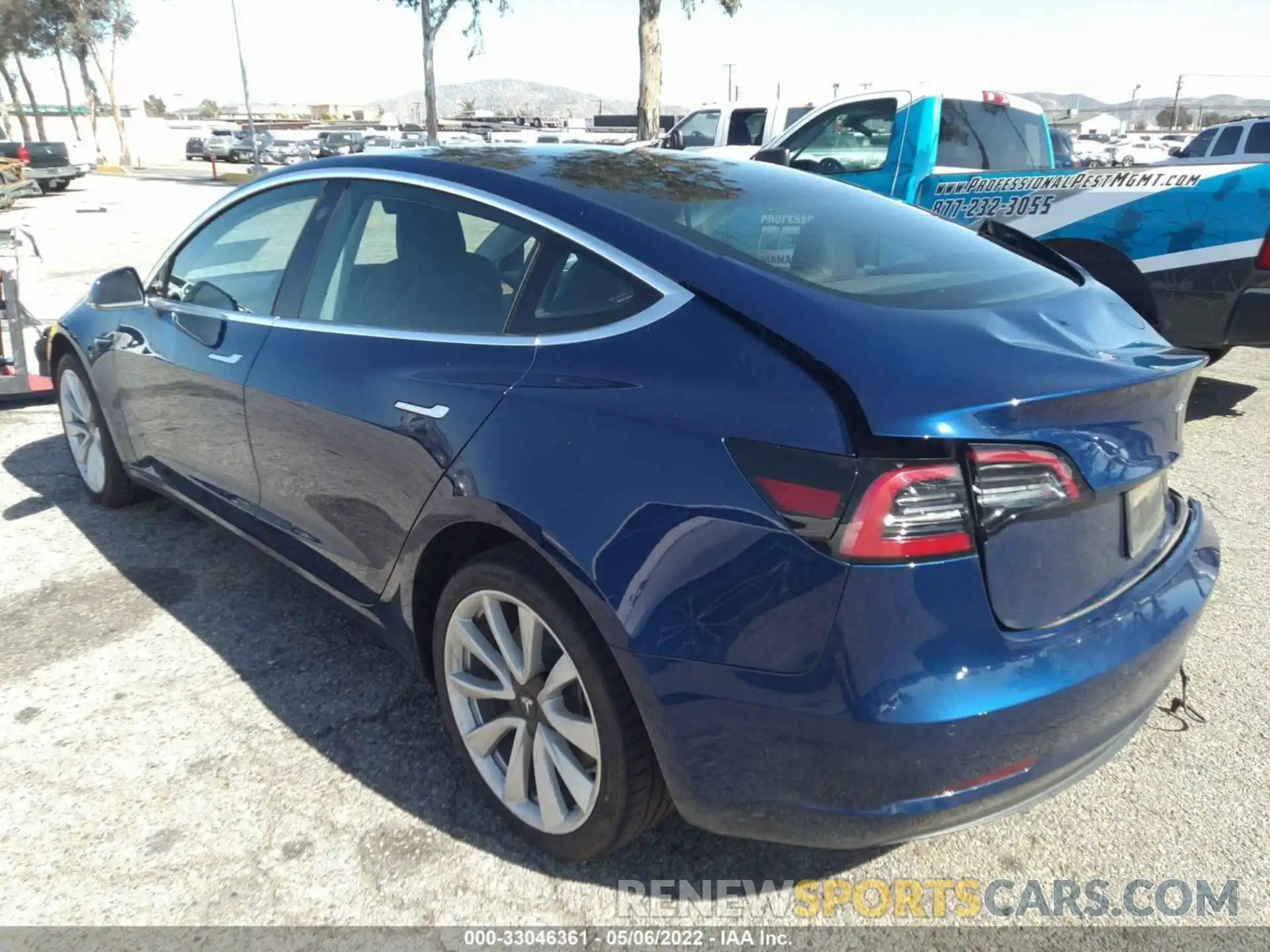 3 Photograph of a damaged car 5YJ3E1EA0KF417354 TESLA MODEL 3 2019