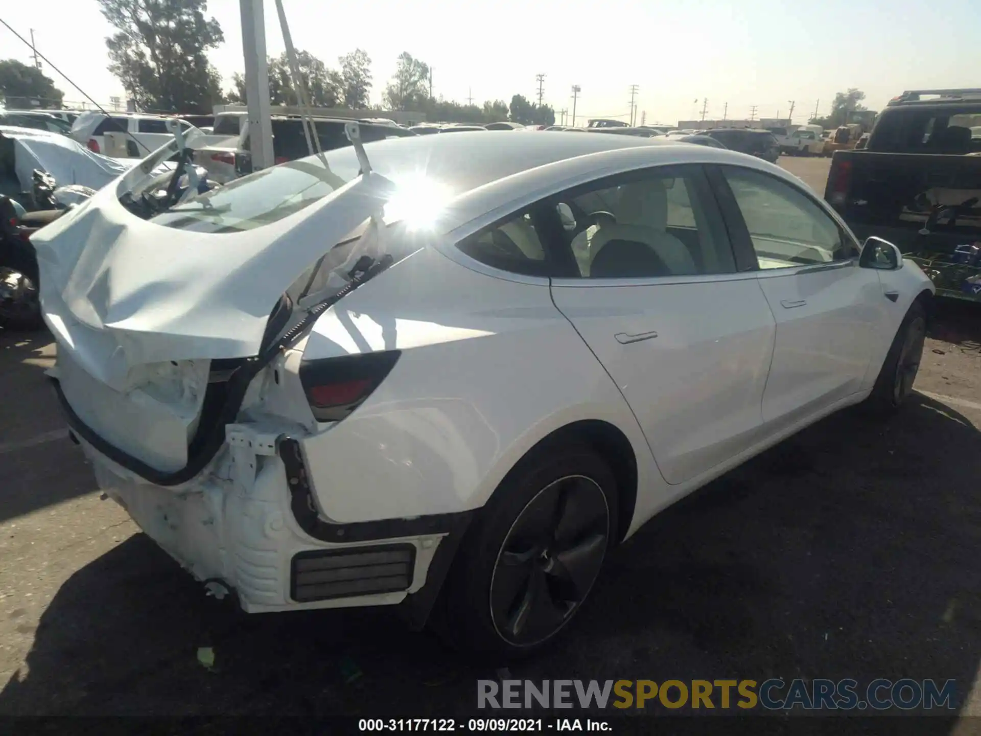 4 Photograph of a damaged car 5YJ3E1EA0KF417791 TESLA MODEL 3 2019