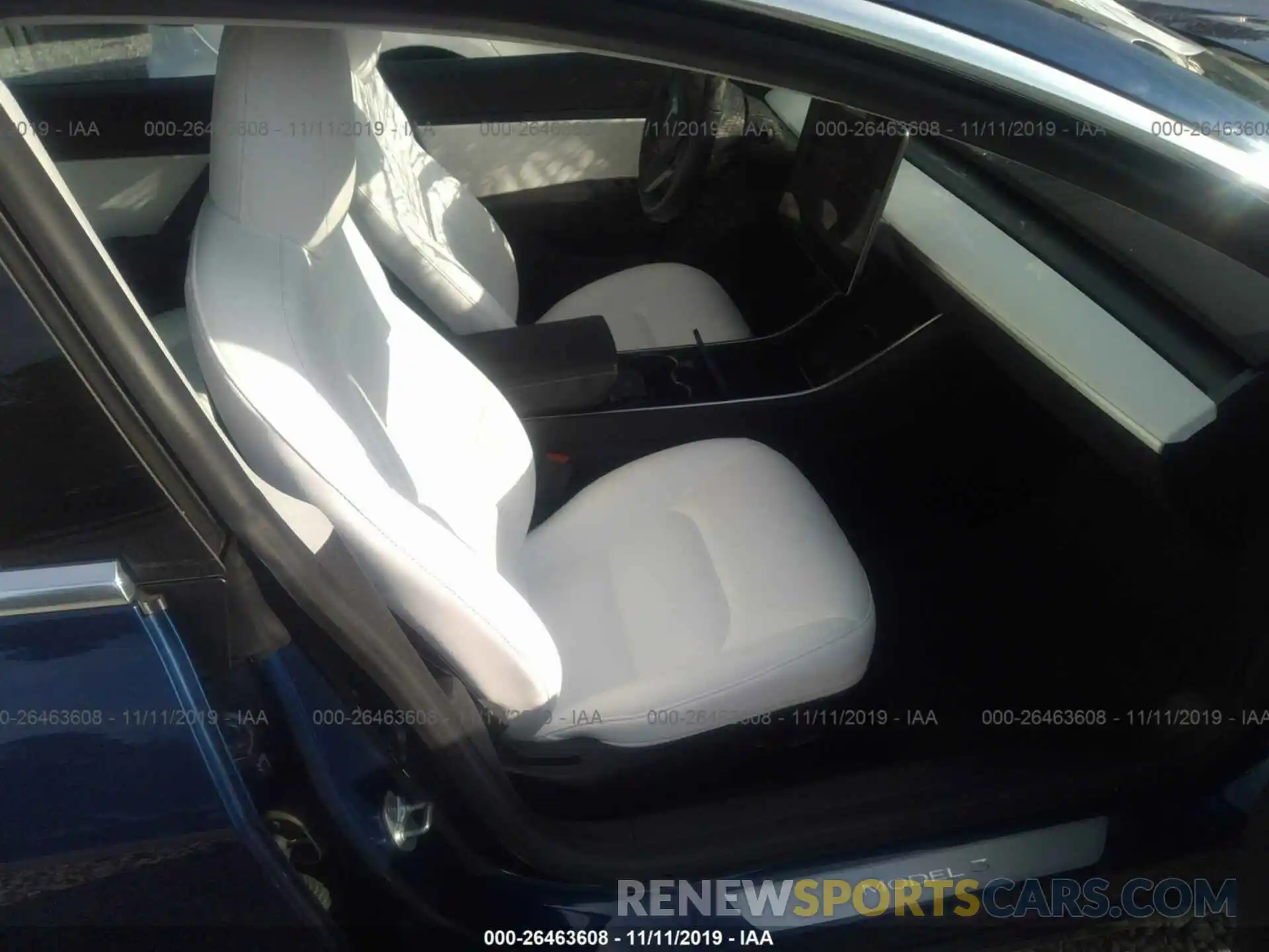 5 Photograph of a damaged car 5YJ3E1EA0KF419296 TESLA MODEL 3 2019