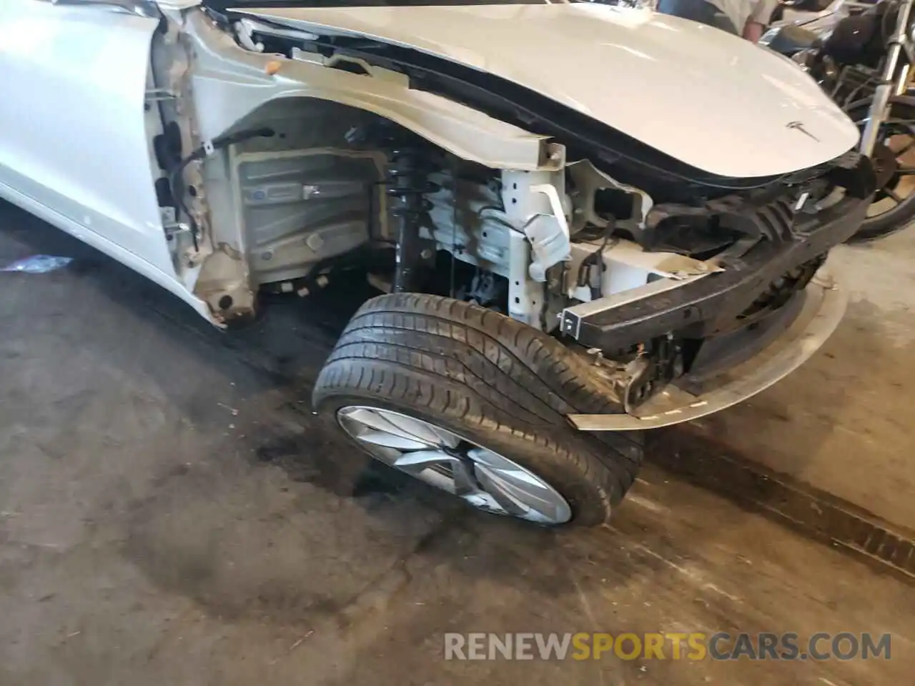 9 Photograph of a damaged car 5YJ3E1EA0KF429438 TESLA MODEL 3 2019