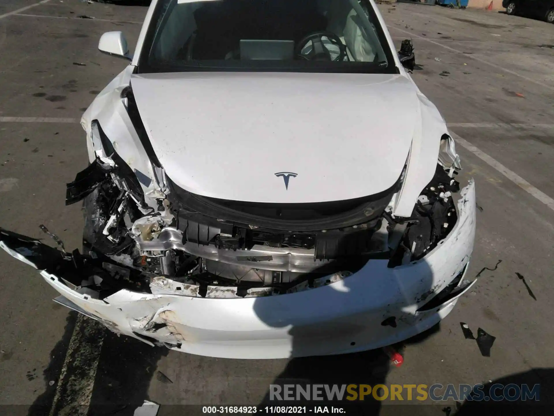 6 Photograph of a damaged car 5YJ3E1EA0KF430816 TESLA MODEL 3 2019