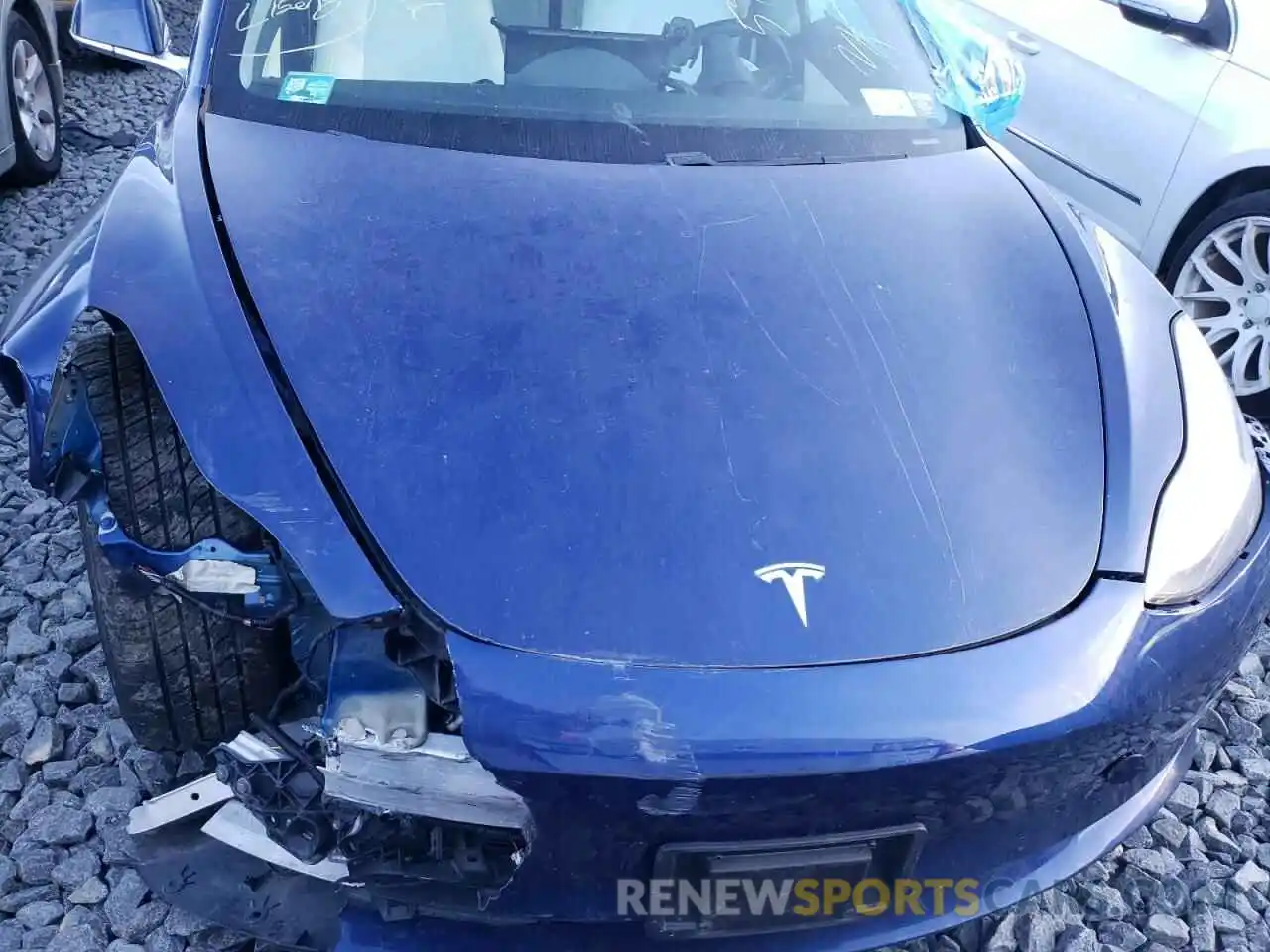 7 Photograph of a damaged car 5YJ3E1EA0KF432095 TESLA MODEL 3 2019